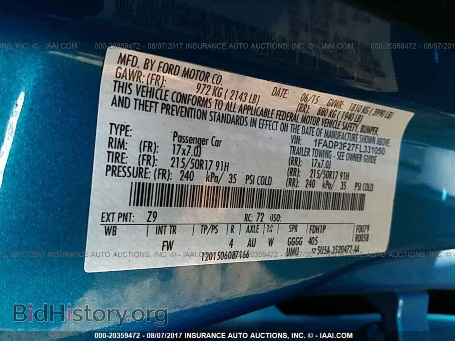 2015 Ford Focus - VIN: 1FADP3F27FL331050 - Photo 9