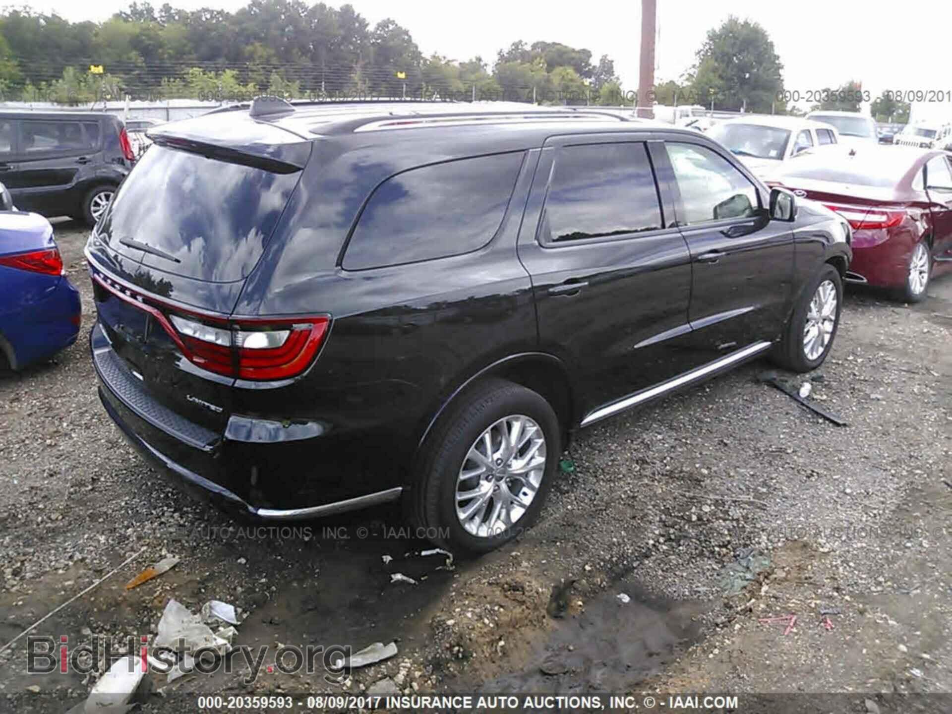 2016 Dodge Durango - VIN: 1C4RDHDG0GC322650 - Фото 4