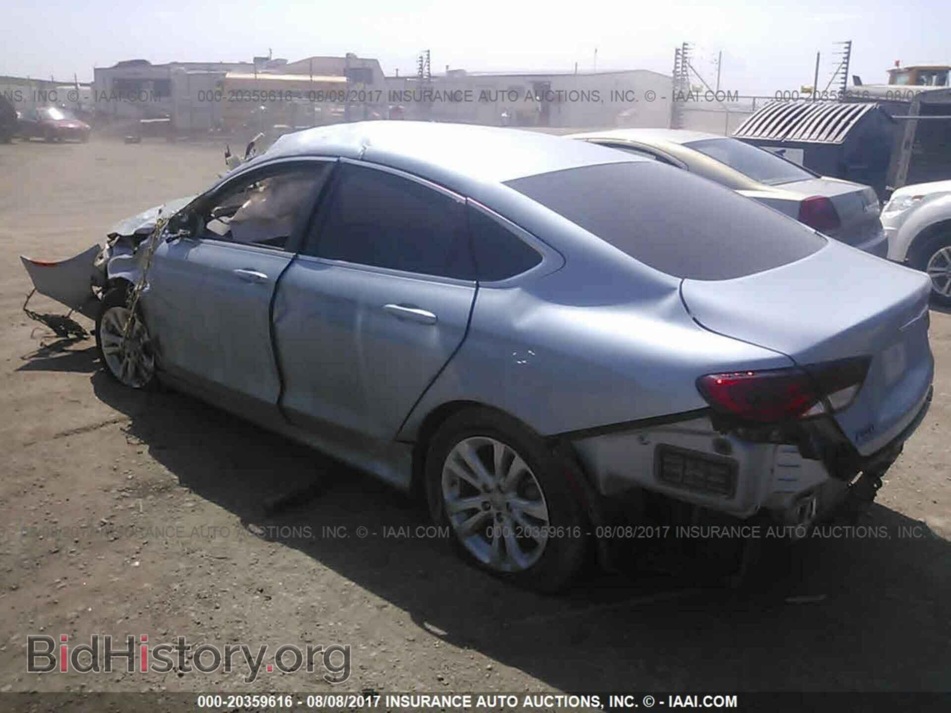 2015 Chrysler 200 - VIN: 1C3CCCAB2FN584293 - Photo 3
