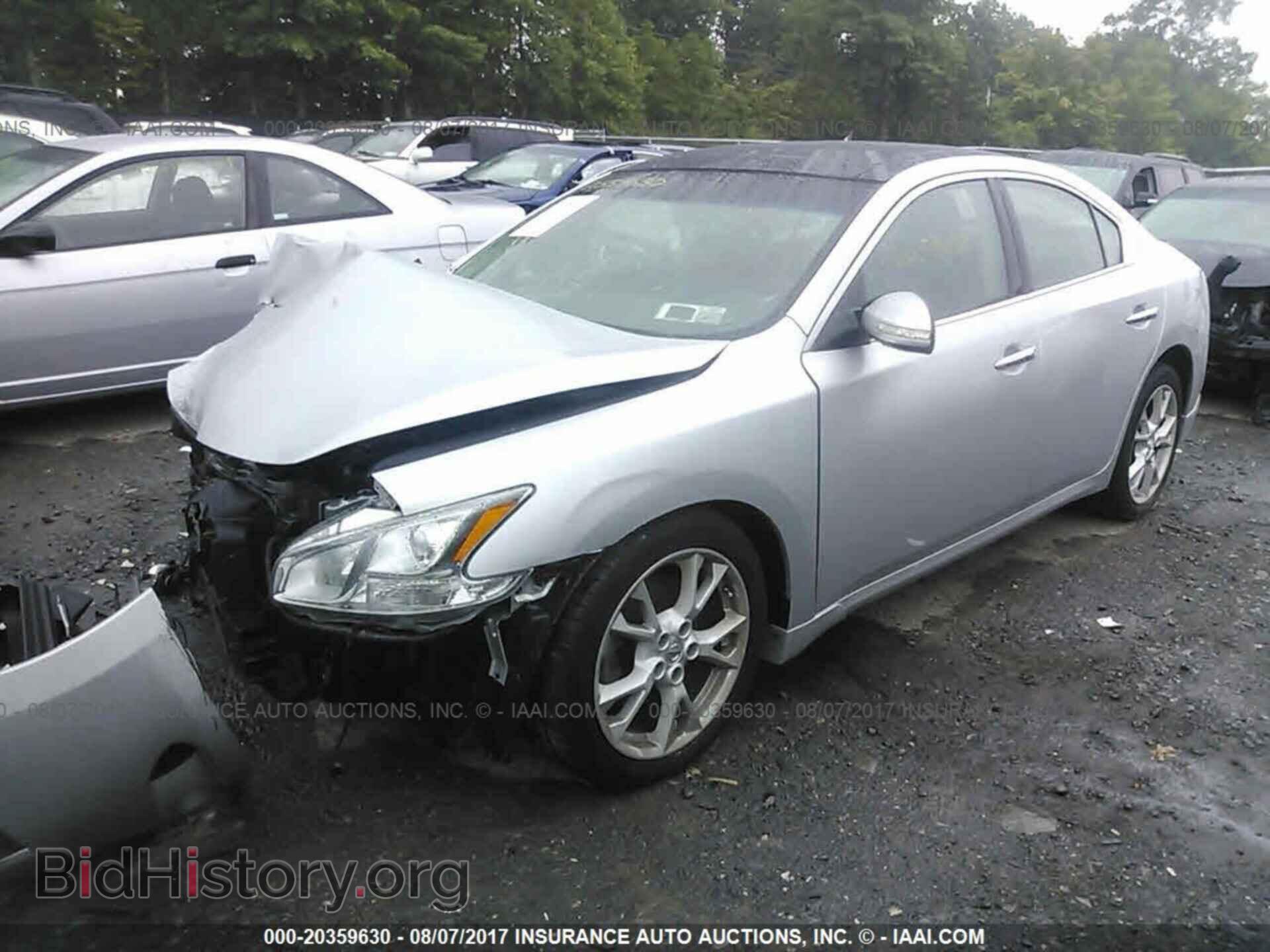 2012 Nissan Maxima - VIN: 1N4AA5AP2CC848786 - Фото 2