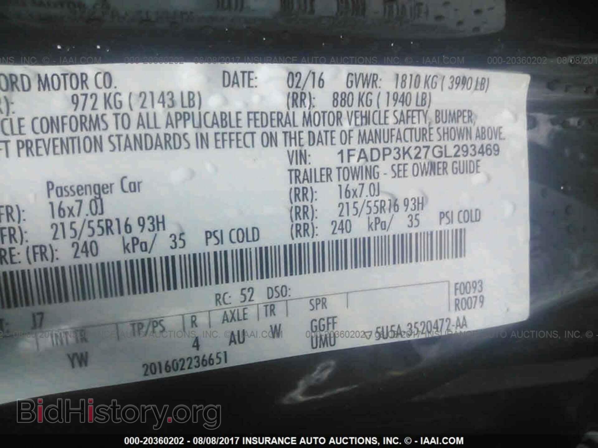 2016 Ford Focus - VIN: 1FADP3K27GL293469 - Photo 9