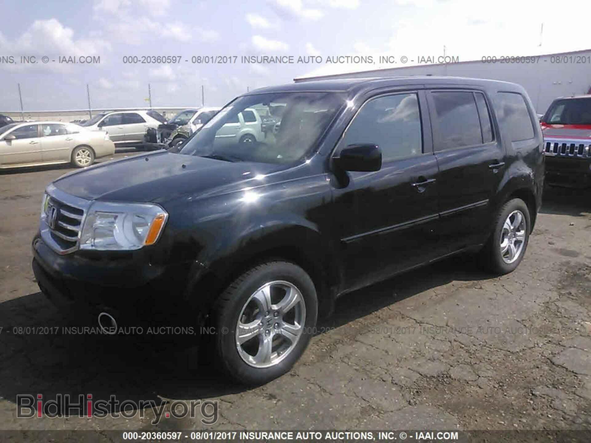 2012 Honda Pilot - VIN: 5FNYF4H66CB032829 - Фото 2