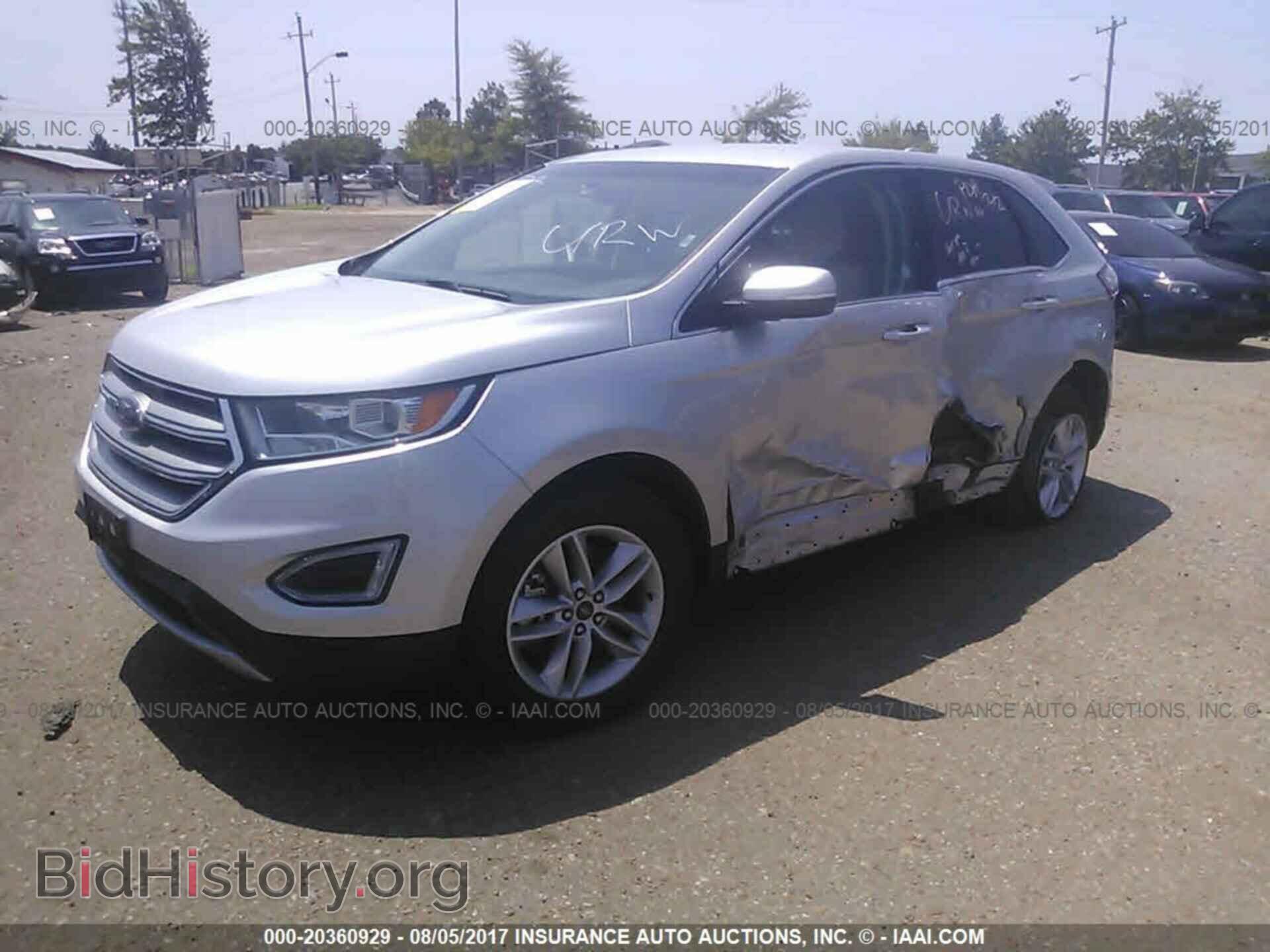 2017 Ford Edge - VIN: 2FMPK4J87HBB76411 - Фото 2