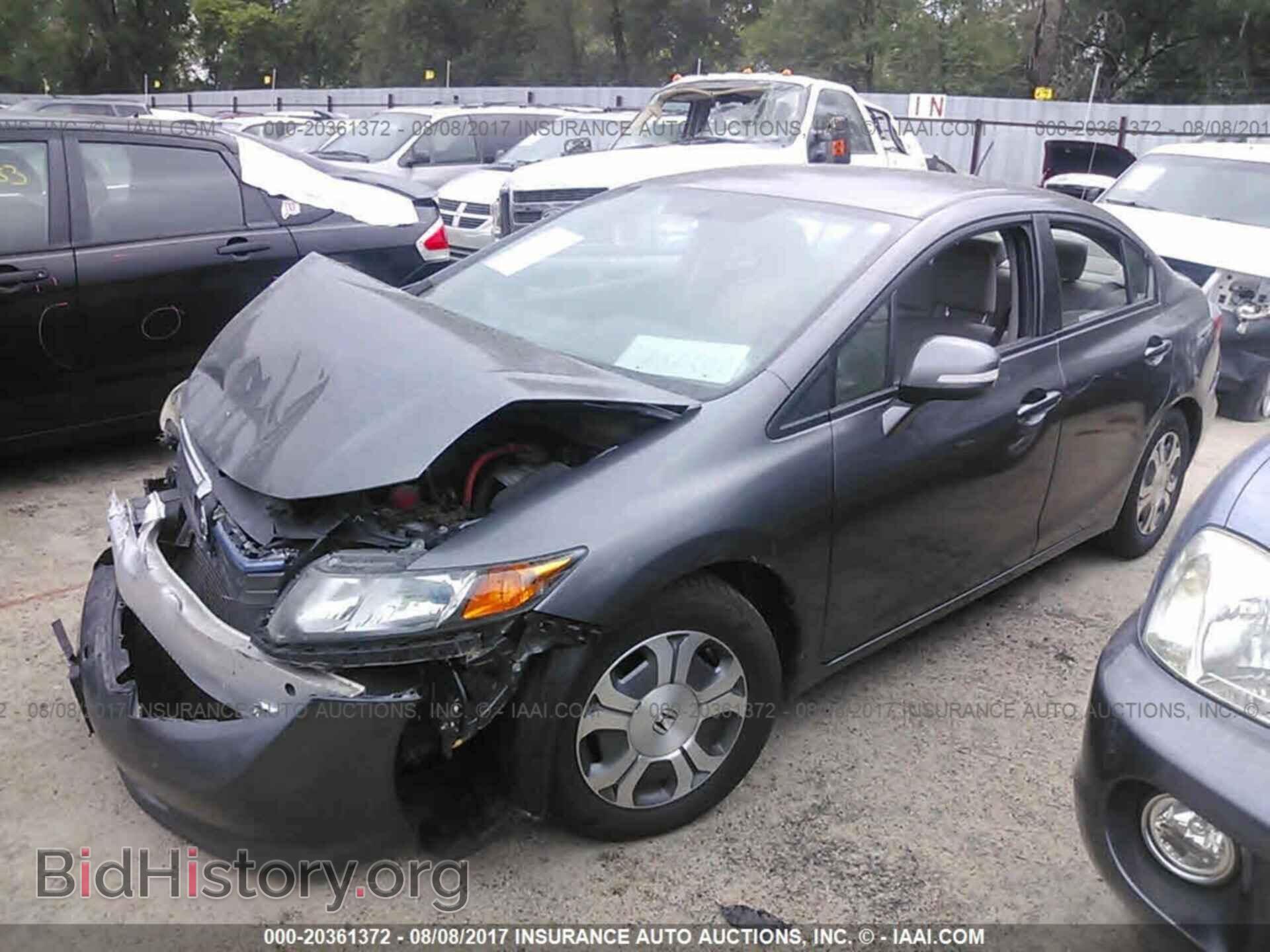 2012 Honda Civic - VIN: JHMFB4F25CS000586 - Фото 2
