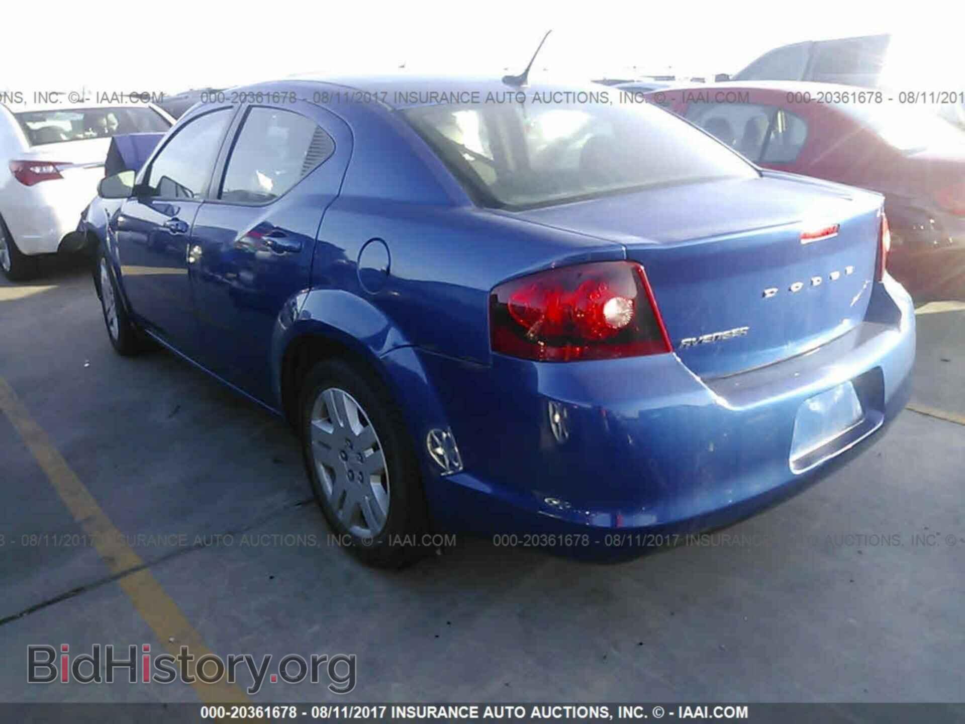 2014 Dodge Avenger - VIN: 1C3CDZAB2EN187729 - Фото 3