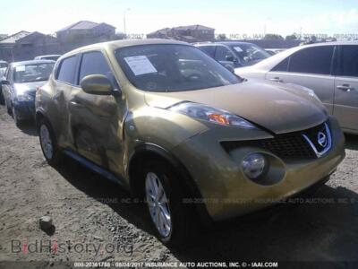 2013 Nissan JUKE, золотистый — VIN JN8AF5MR4DT200865, IAAI