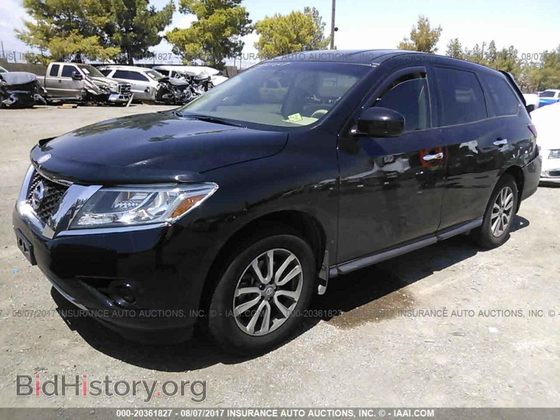 2014 Nissan Pathfinder - VIN: 5N1AR2MN2EC620460 - Фото 2