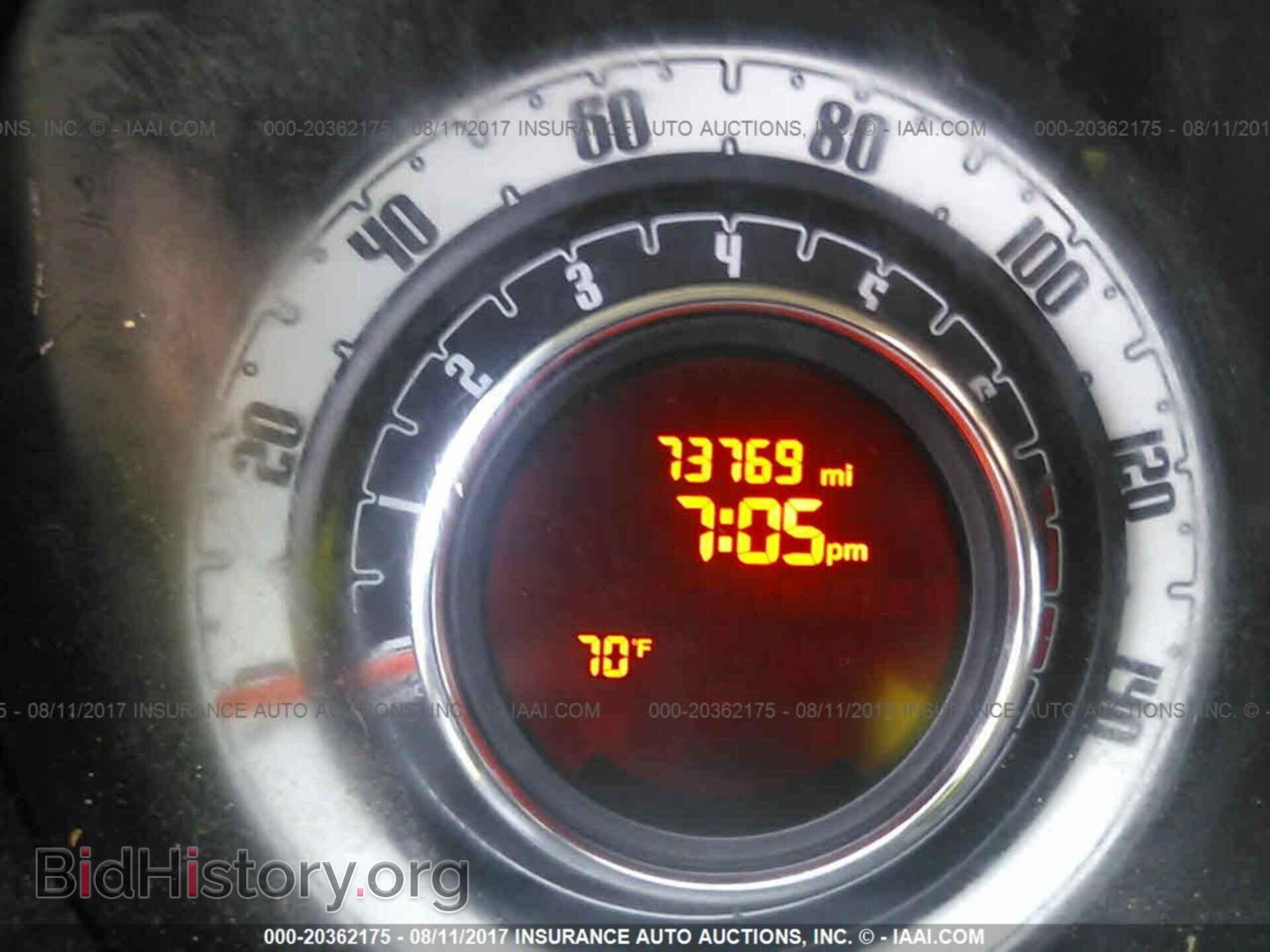 2012 Fiat 500 - VIN: 3C3CFFAR9CT313443 - Фото 7