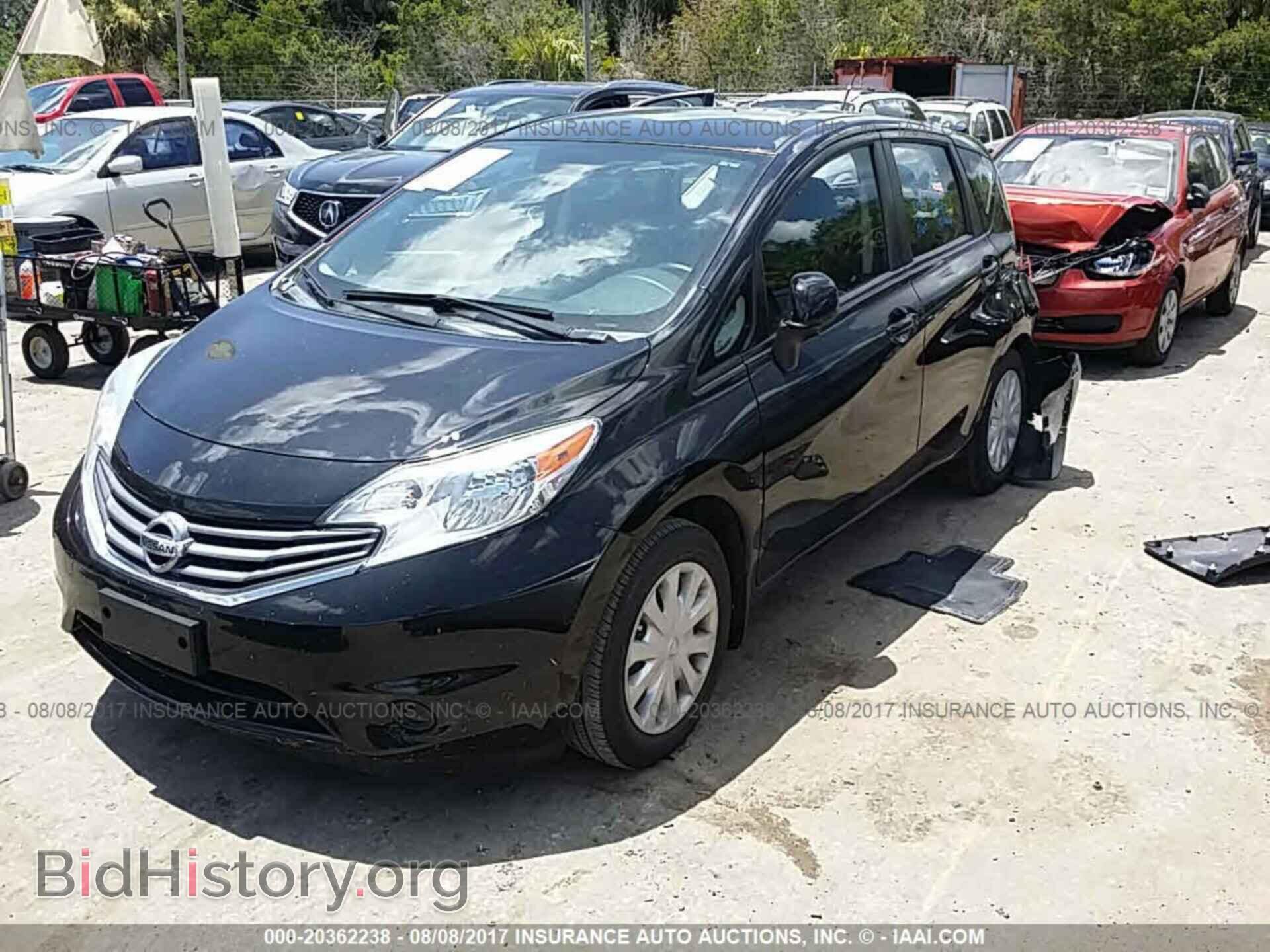 2014 Nissan Versa note - VIN: 3N1CE2CP4EL371212 - Фото 2