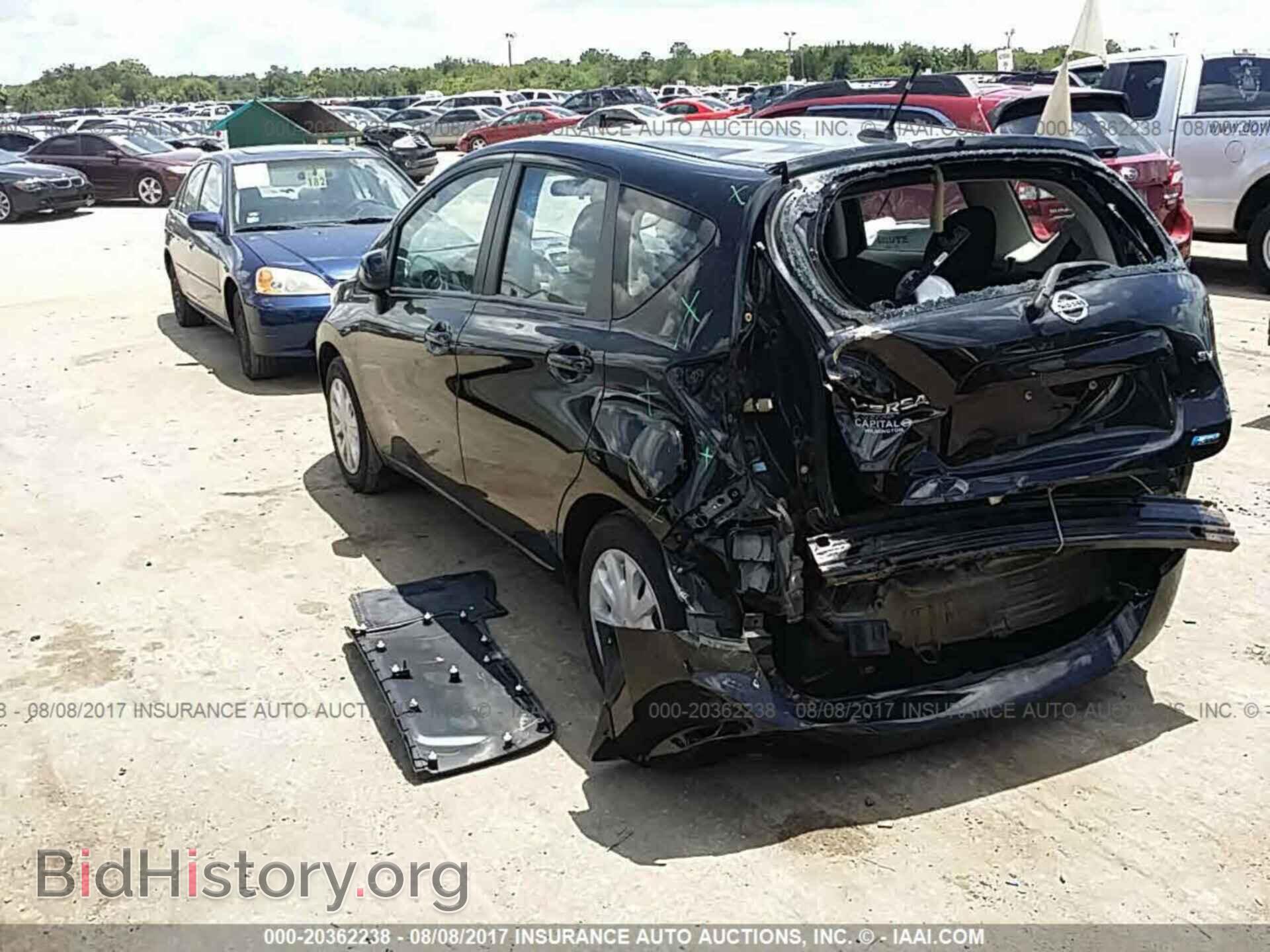 2014 Nissan Versa note - VIN: 3N1CE2CP4EL371212 - Фото 3