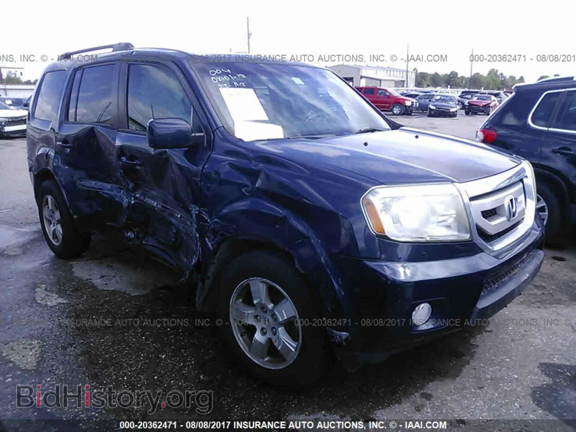 Фотография 5FNYF3H42BB042121 - Honda Pilot 2011