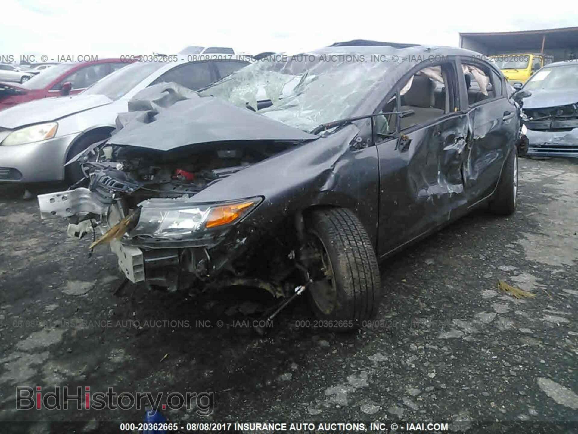 2012 Honda Civic - VIN: 19XFB2F80CE370793 - Фото 2