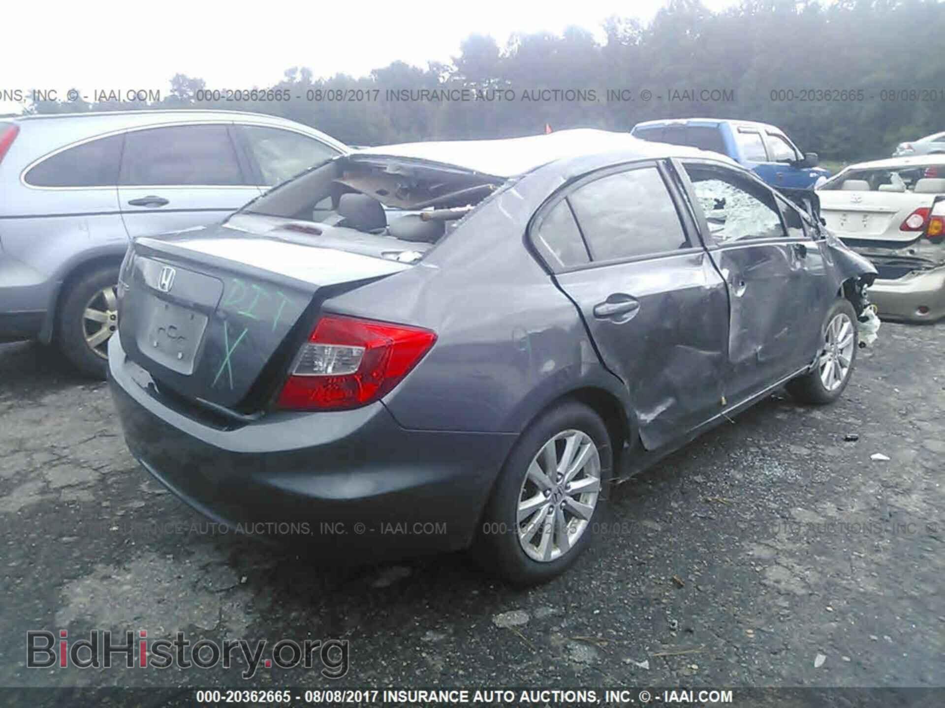 2012 Honda Civic - VIN: 19XFB2F80CE370793 - Фото 4