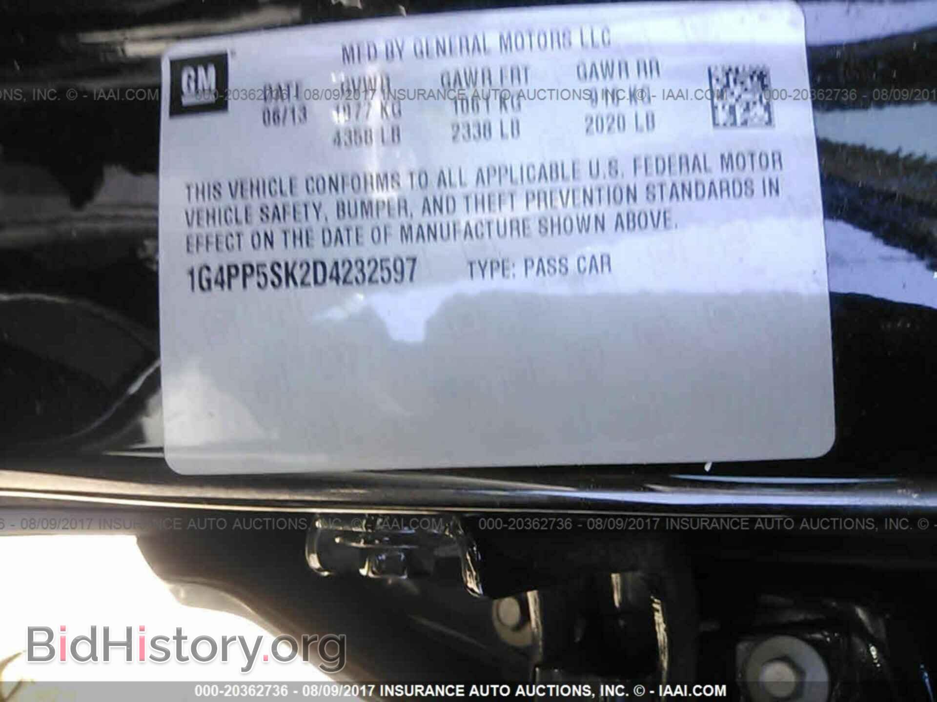 2013 Buick Verano - VIN: 1G4PP5SK2D4232597 - Фото 9