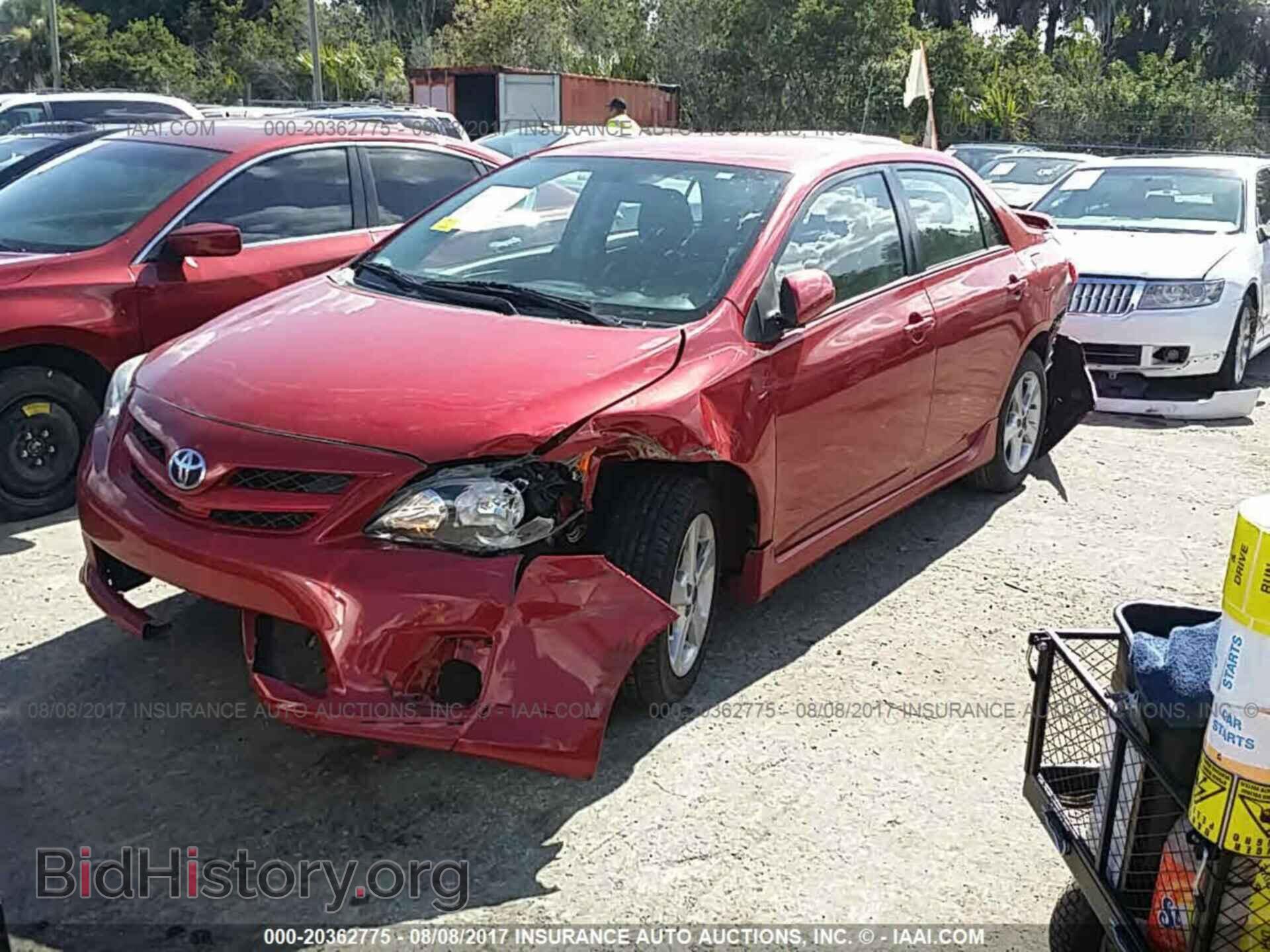 2011 Toyota Corolla - VIN: 2T1BU4EE4BC743603 - Фото 2