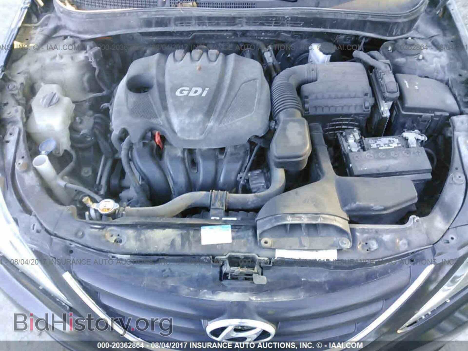2014 Hyundai SONATA (VIN 5NPEB4AC1EH857535) — фото 10 из 10