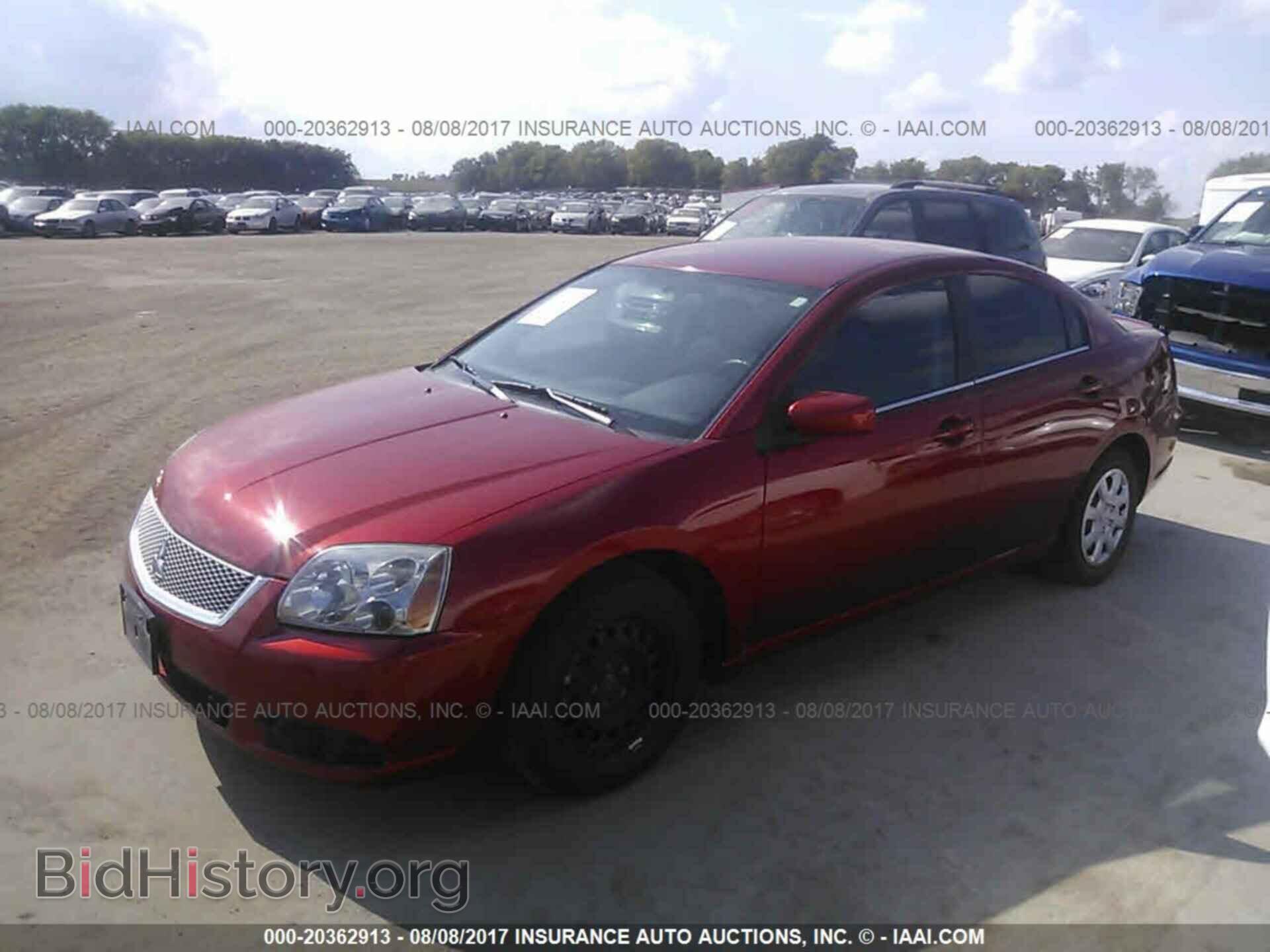 2012 Mitsubishi Galant - VIN: 4A32B3FF2CE025535 - Фото 2