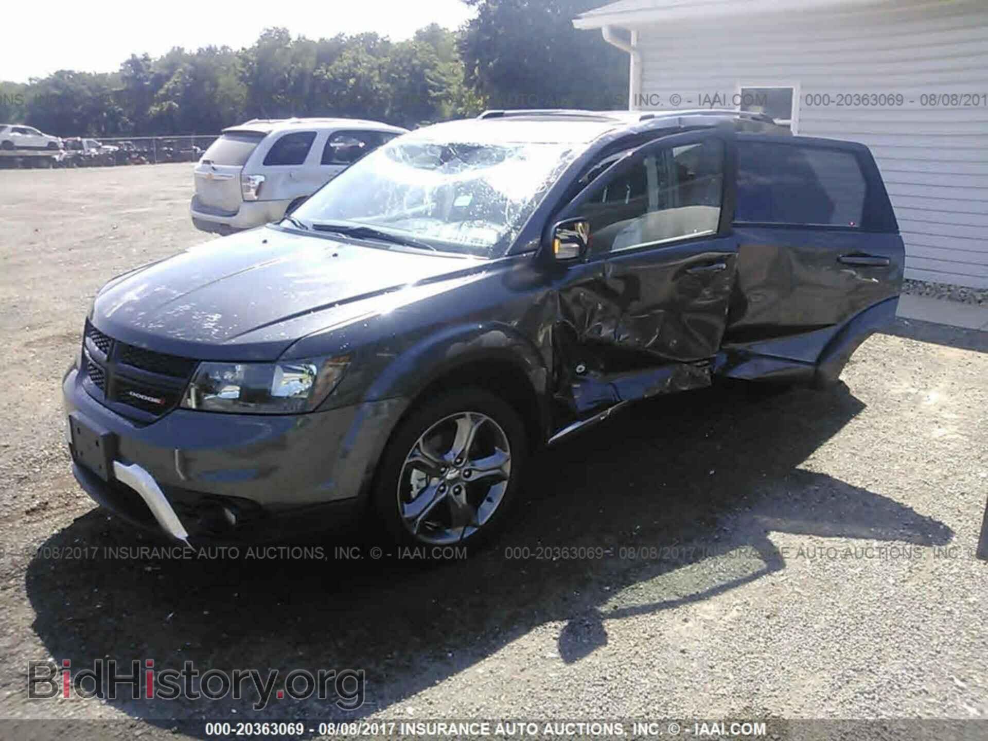 2017 Dodge Journey - VIN: 3C4PDDGG6HT555076 - Фото 2