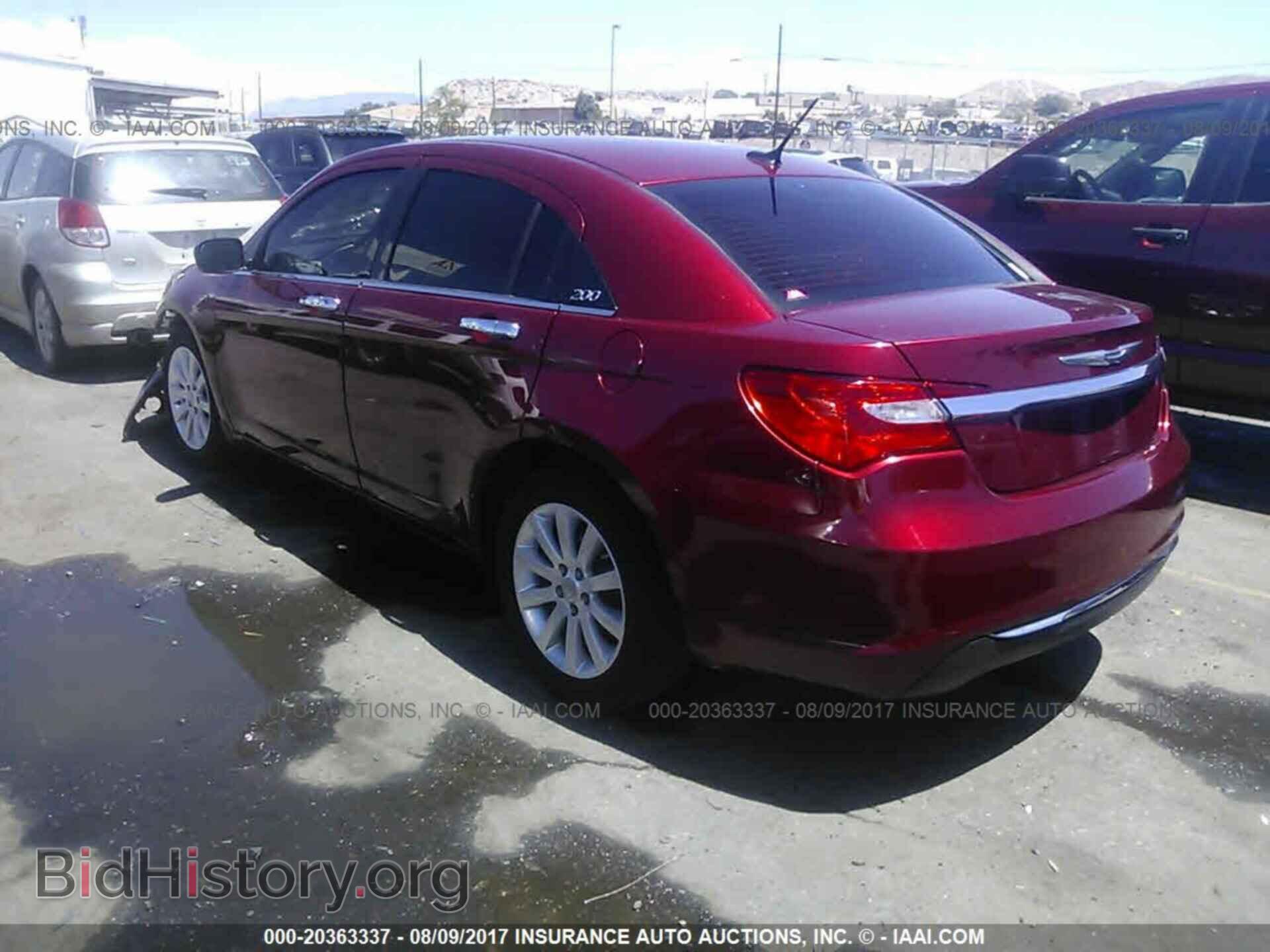 2013 Chrysler 200 - VIN: 1C3CCBBB9DN672070 - Photo 3