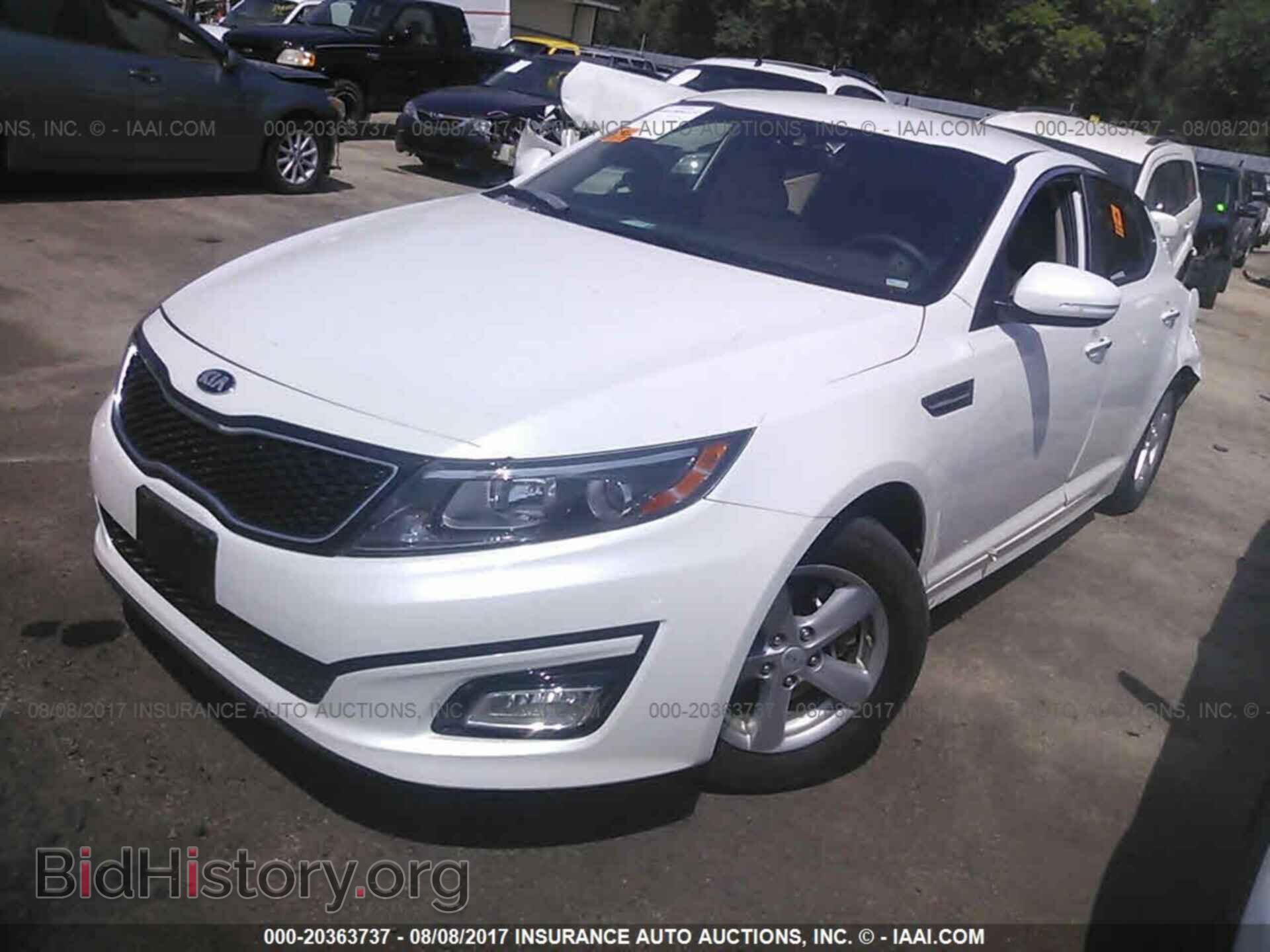 2015 Kia Optima - VIN: KNAGM4A76F5659120 - Фото 2