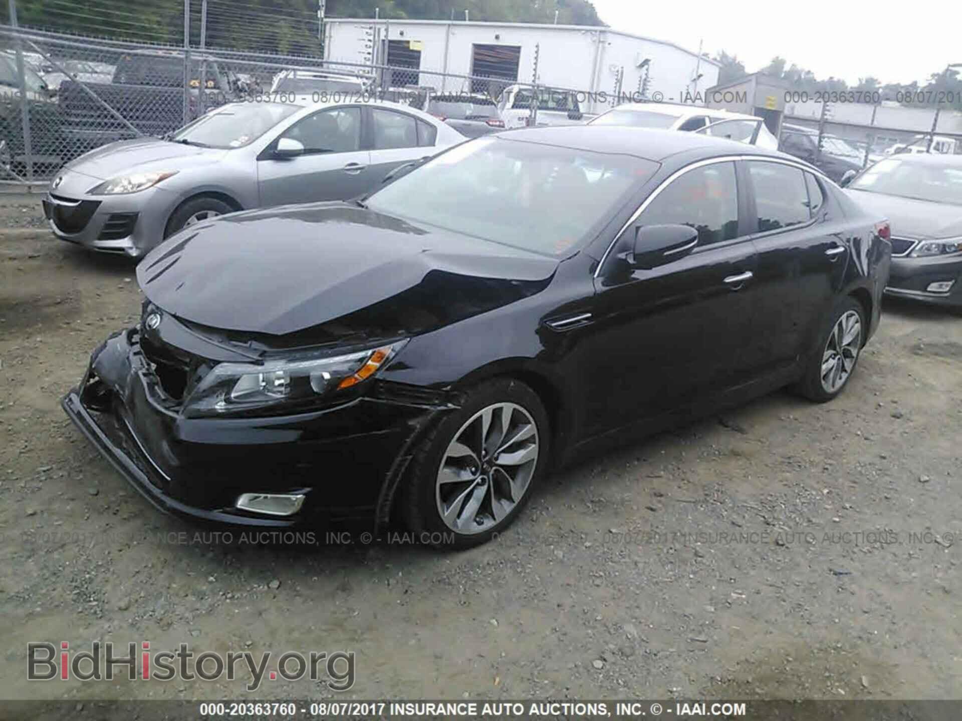 2014 Kia Optima - VIN: 5XXGR4A7XEG298327 - Фото 2