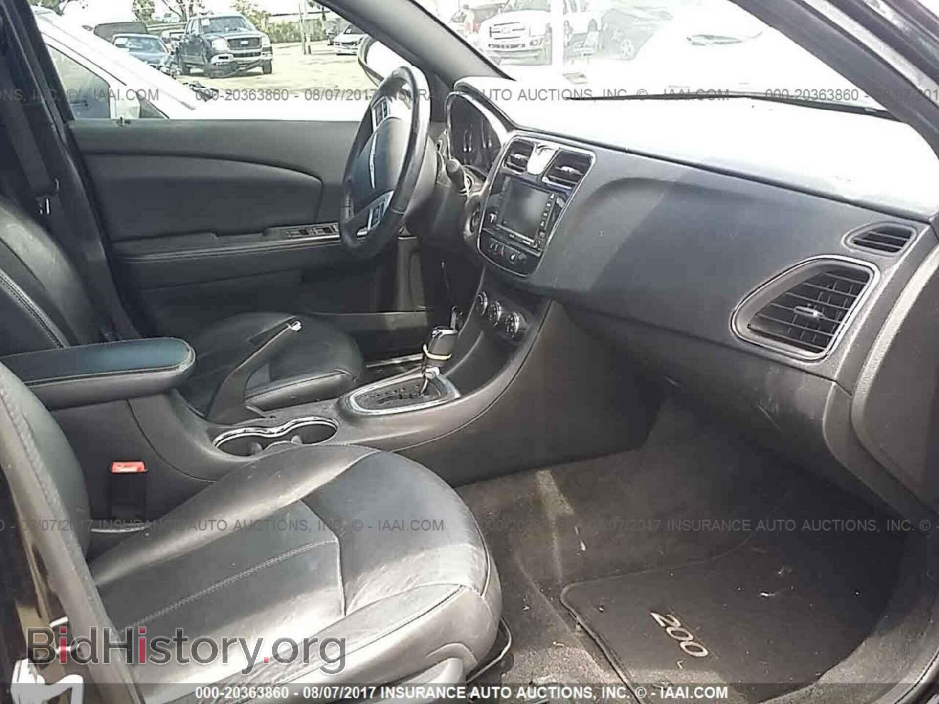 2012 Chrysler 200 - VIN: 1C3CCBCB7CN176536 - Фото 5