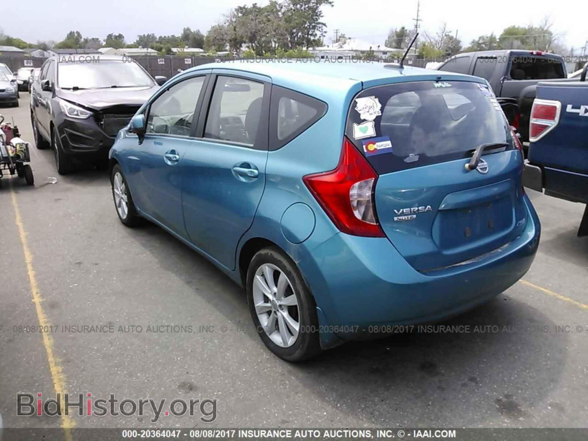 2014 Nissan Versa note - VIN: 3N1CE2CP6EL373480 - Фото 3