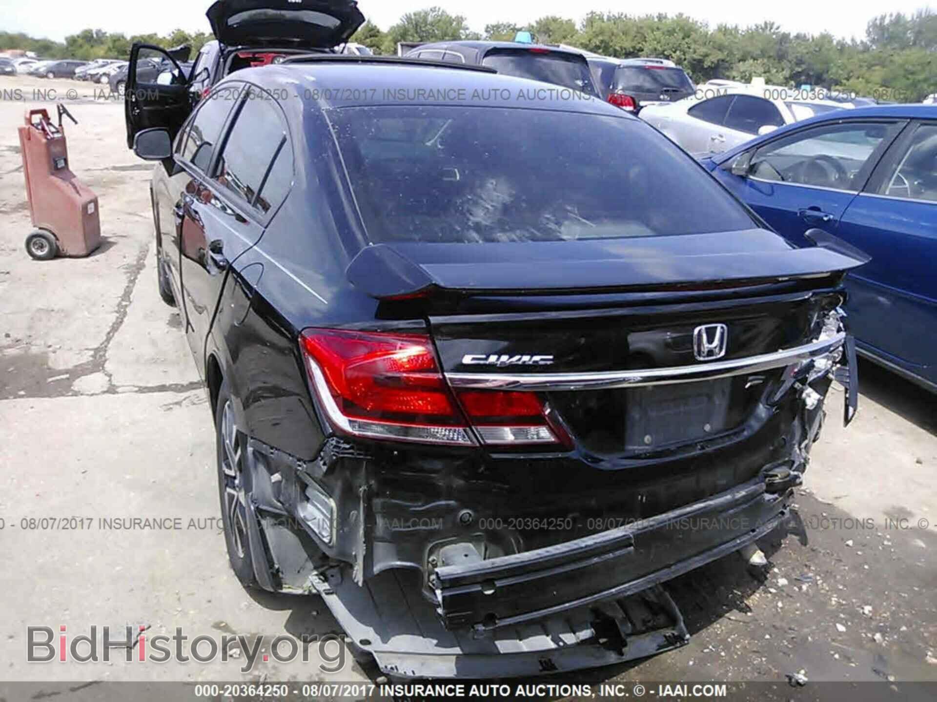 2013 Honda Civic - VIN: 2HGFB2F97DH536503 - Фото 3