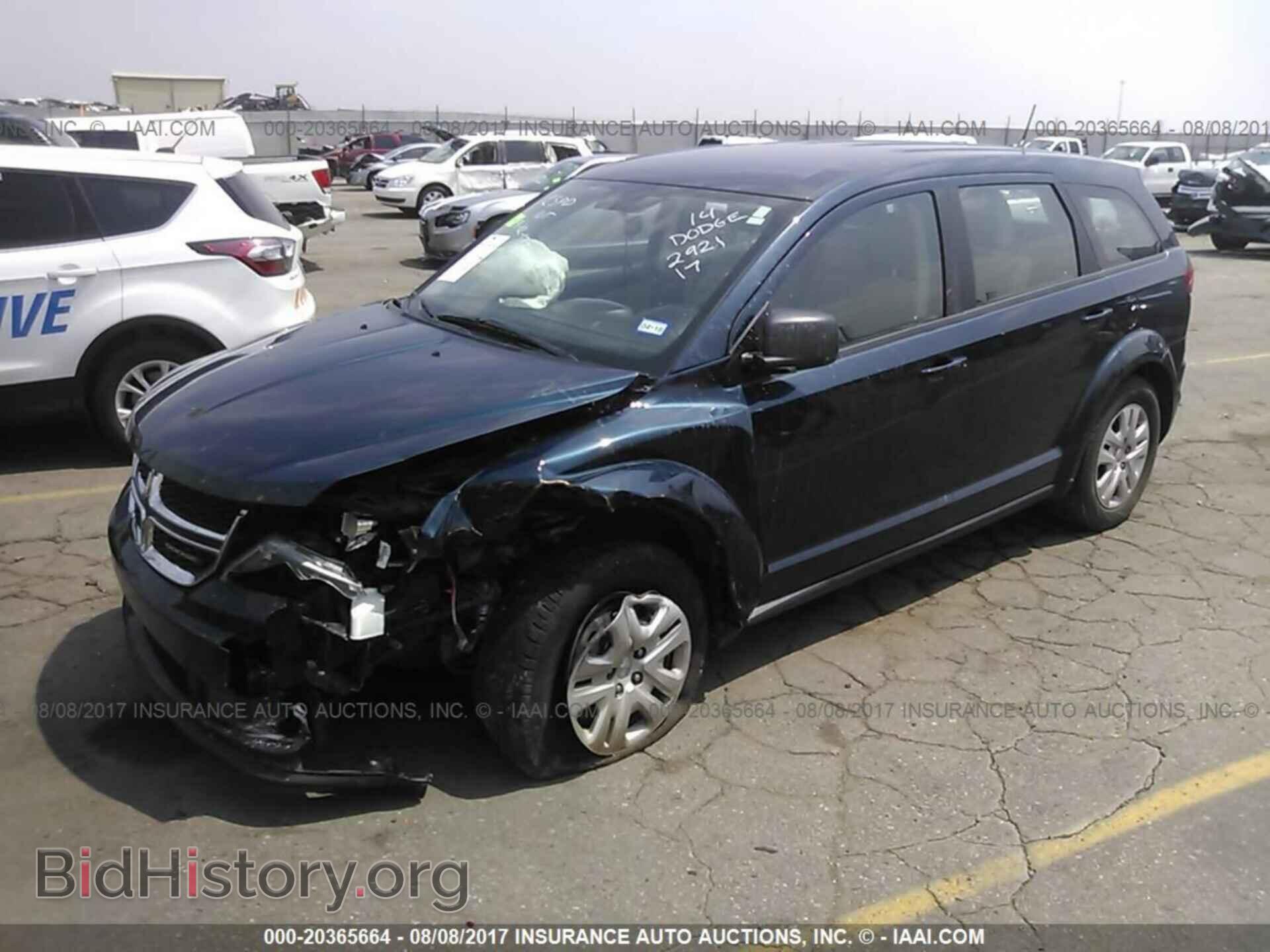 2014 Dodge Journey - VIN: 3C4PDCAB5ET104515 - Фото 2