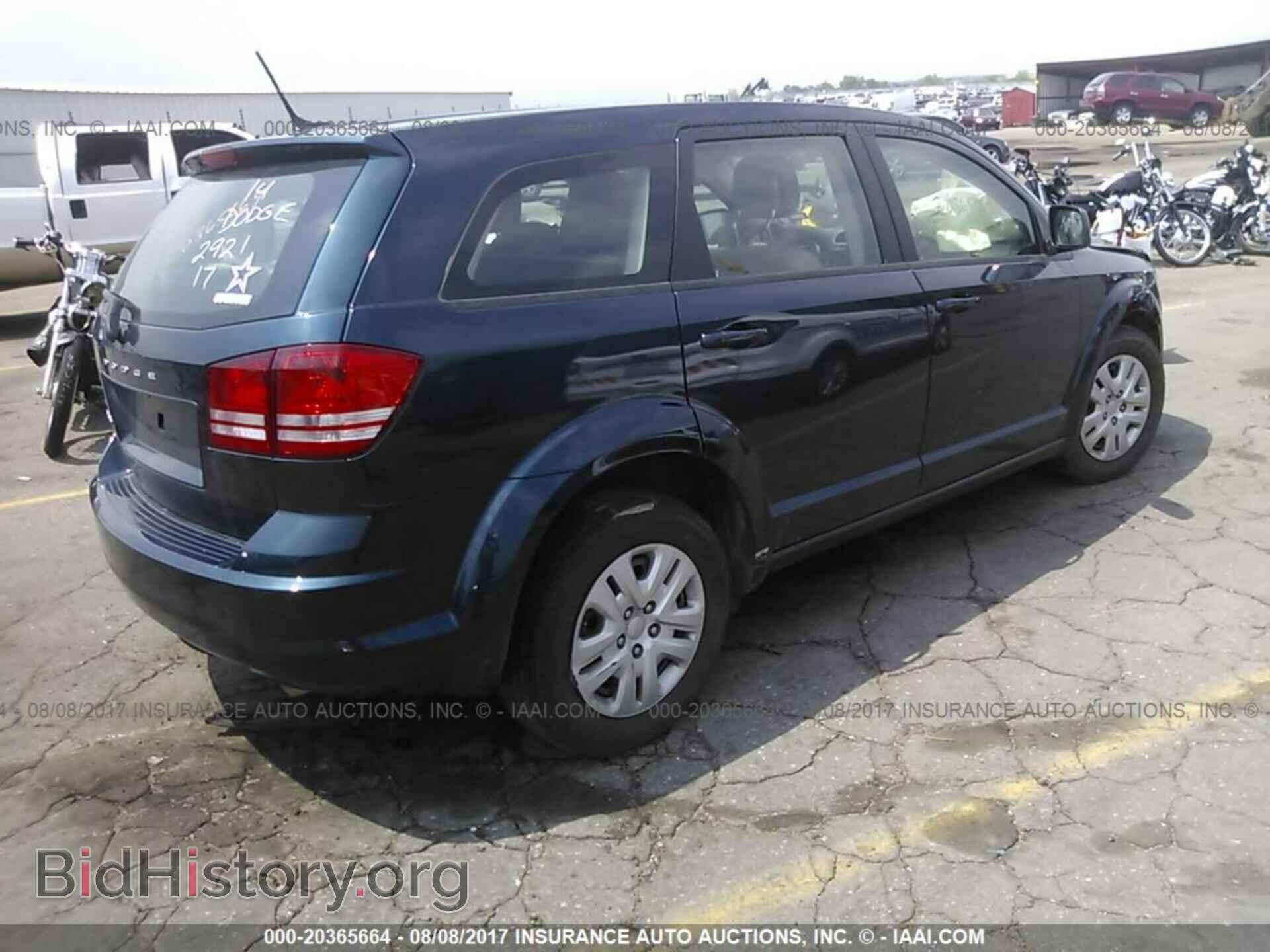 2014 Dodge Journey - VIN: 3C4PDCAB5ET104515 - Фото 4