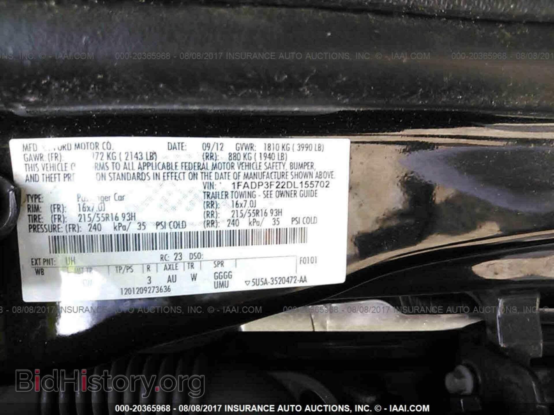 2013 Ford Focus - VIN: 1FADP3F22DL155702 - Photo 9