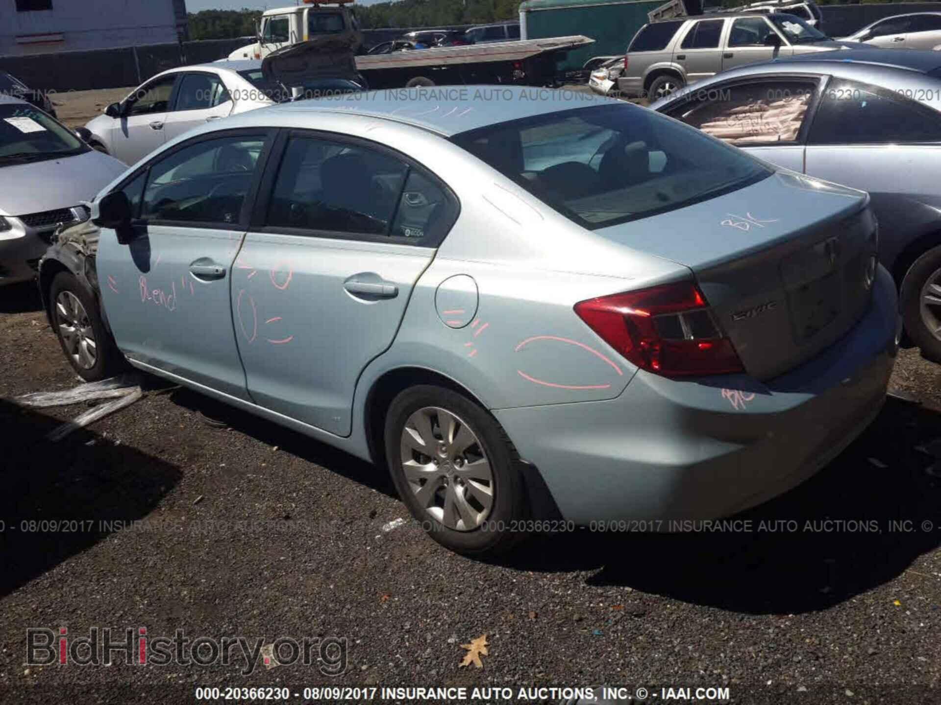 2012 Honda Civic - VIN: 19XFB2F52CE375855 - Фото 3