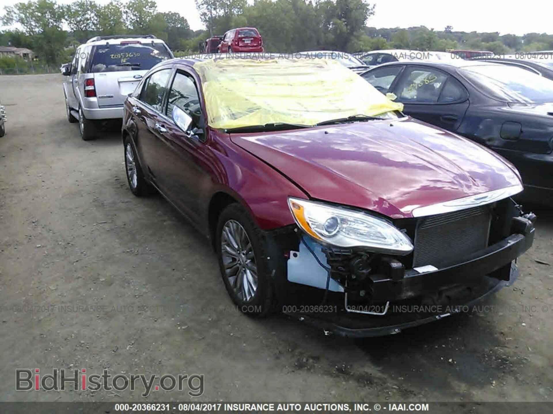 Фотография 1C3CCBCB6CN159422 - Chrysler 200 2012