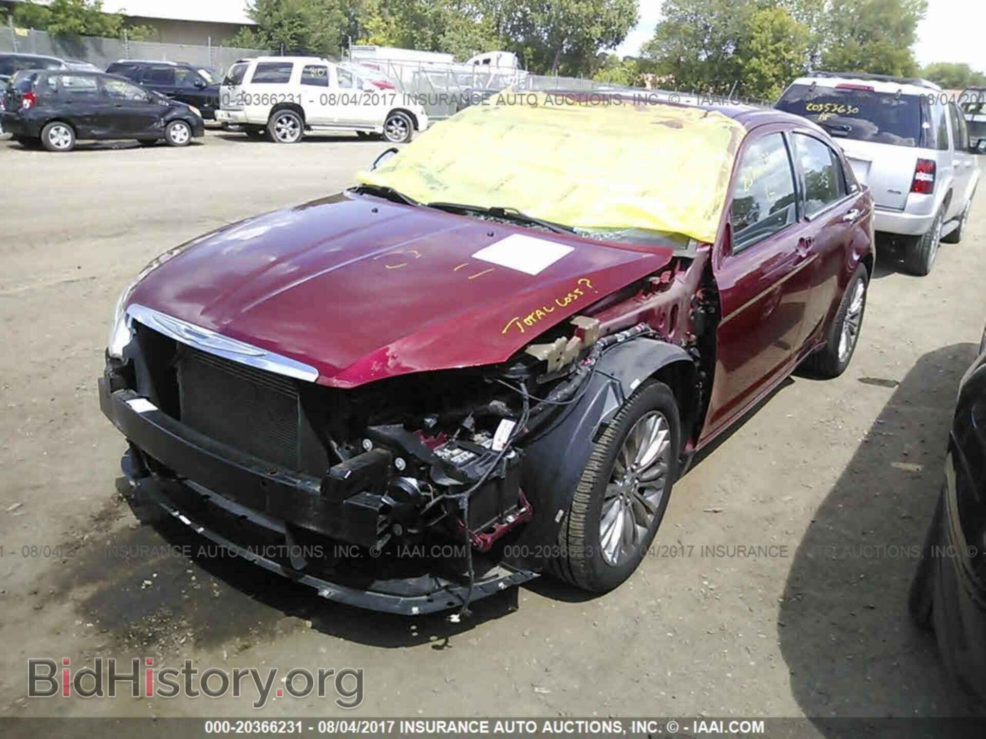 2012 Chrysler 200 - VIN: 1C3CCBCB6CN159422 - Photo 2