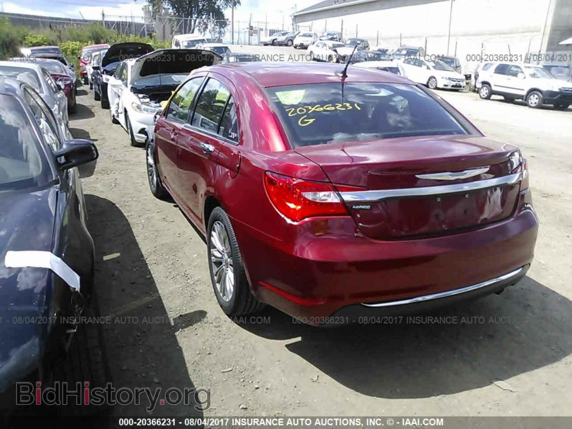 2012 Chrysler 200 - VIN: 1C3CCBCB6CN159422 - Photo 3