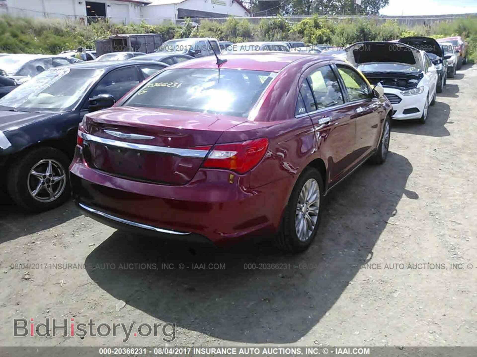 2012 Chrysler 200 - VIN: 1C3CCBCB6CN159422 - Photo 4