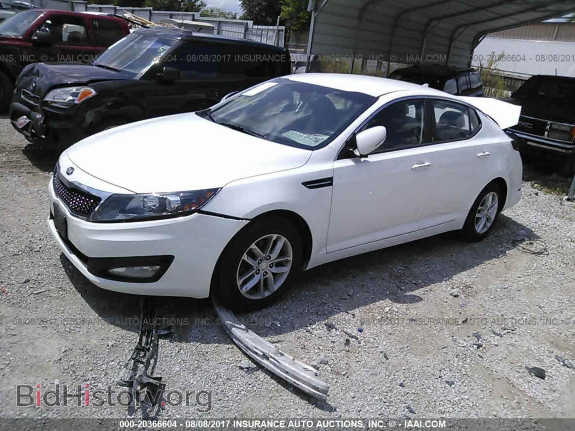 2013 Kia Optima - VIN: KNAGM4A76D5440977 - Фото 2