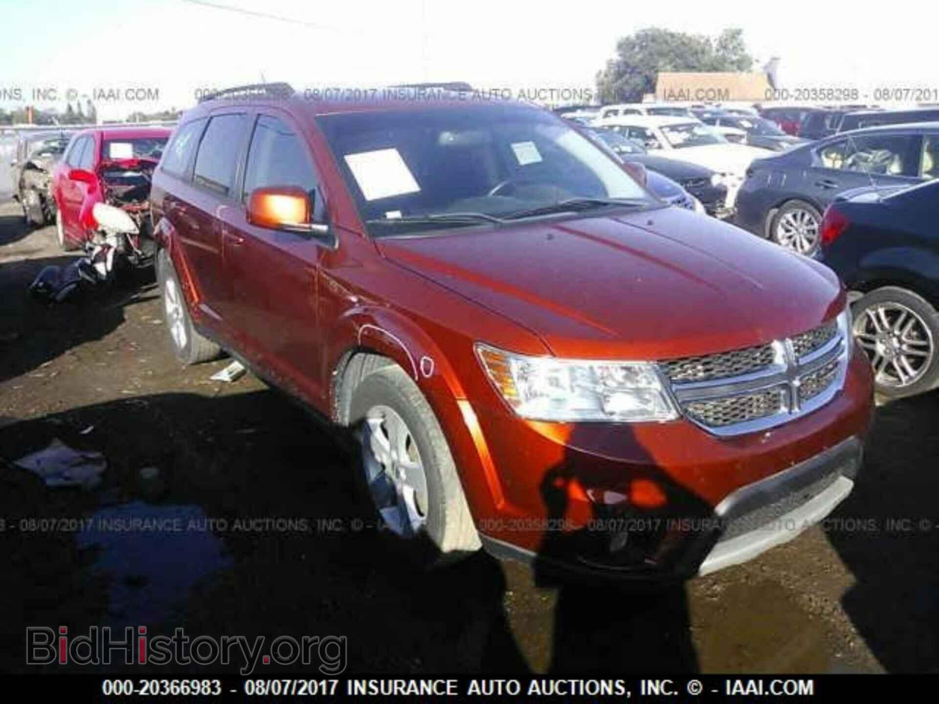 Photo 3C4PDCBG9CT393292 - Dodge Journey 2012