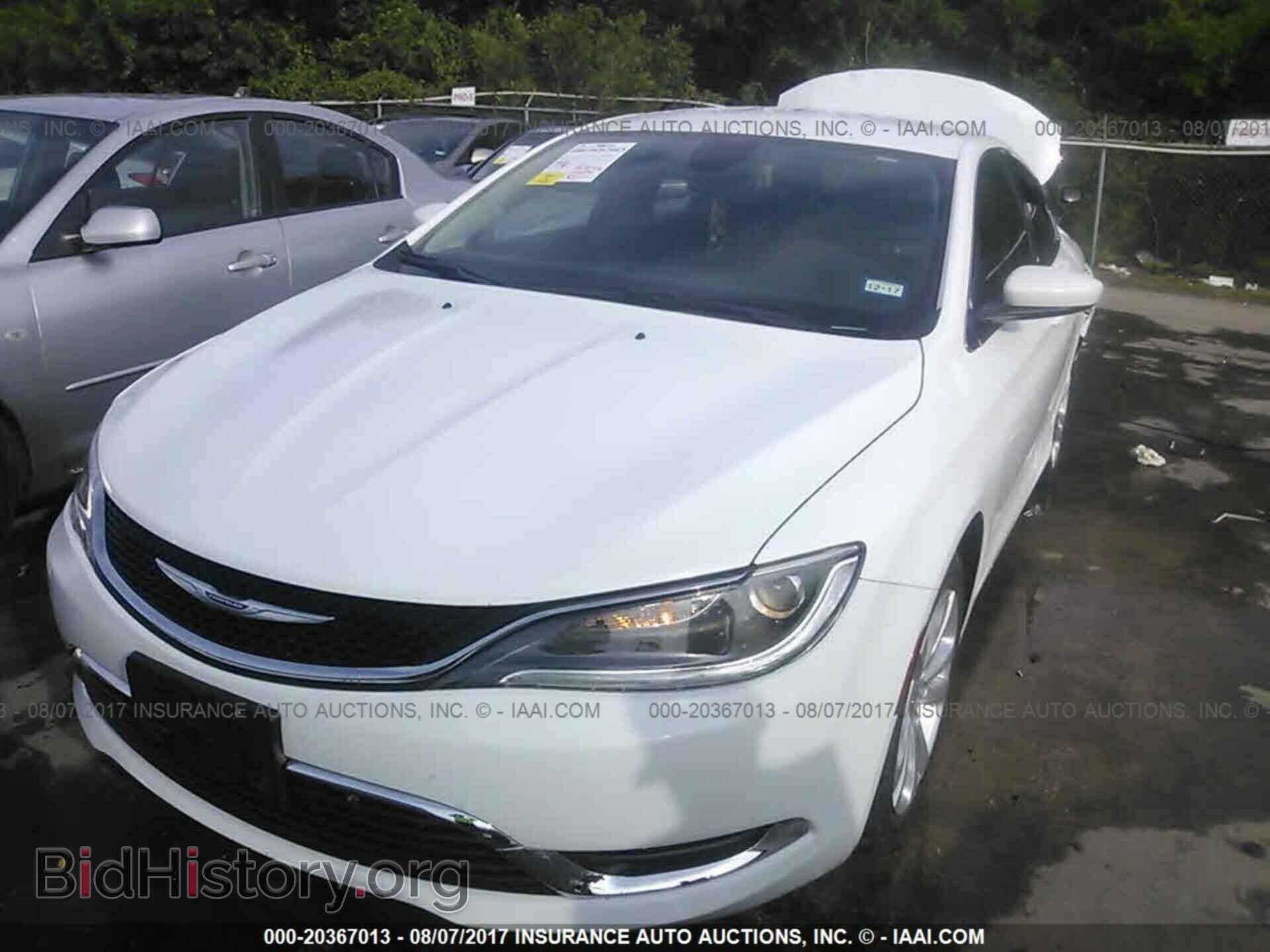 2016 Chrysler 200 - VIN: 1C3CCCAB9GN151734 - Фото 2