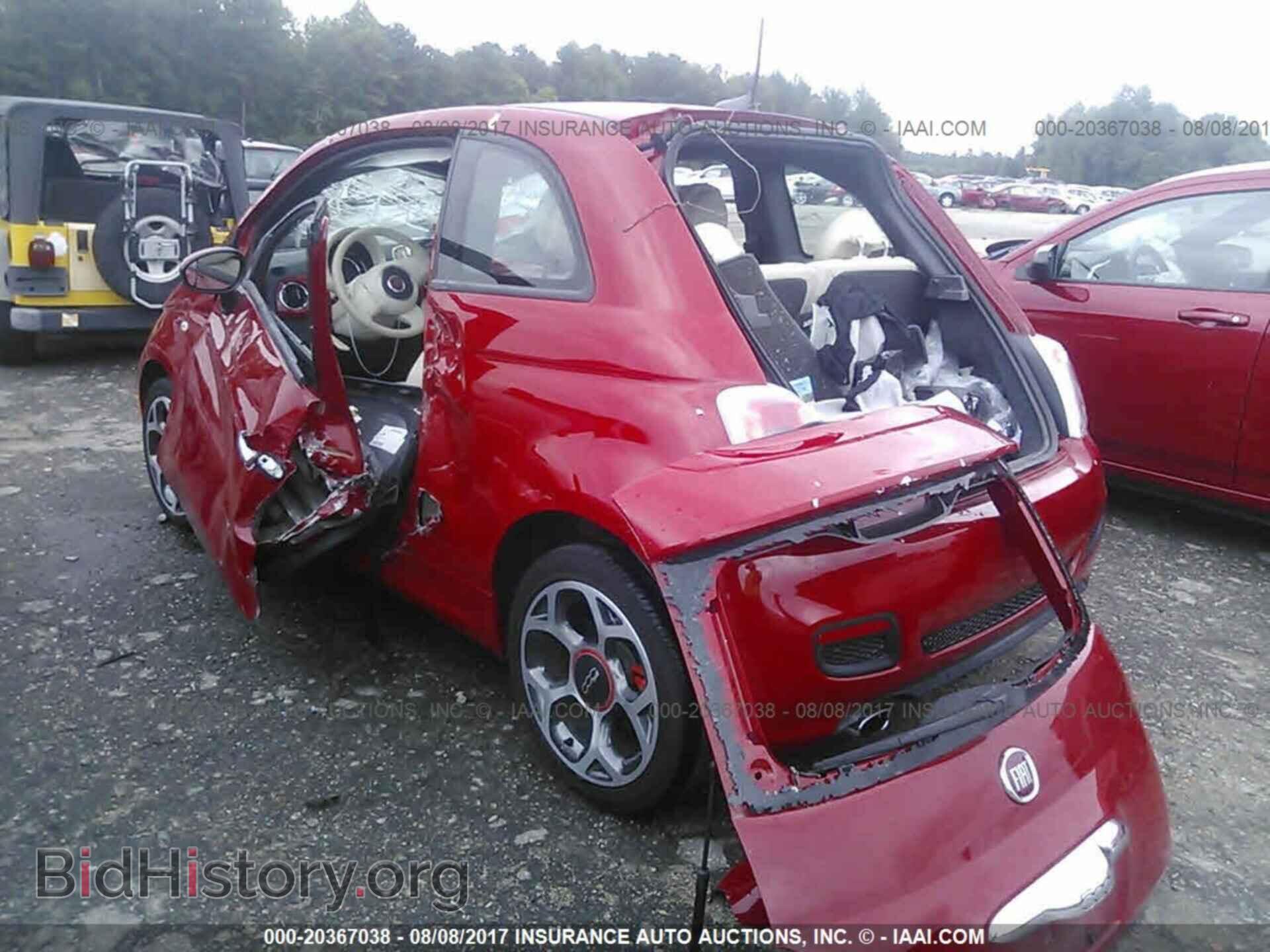 2016 Fiat 500 - VIN: 3C3CFFBRXGT122375 - Фото 3