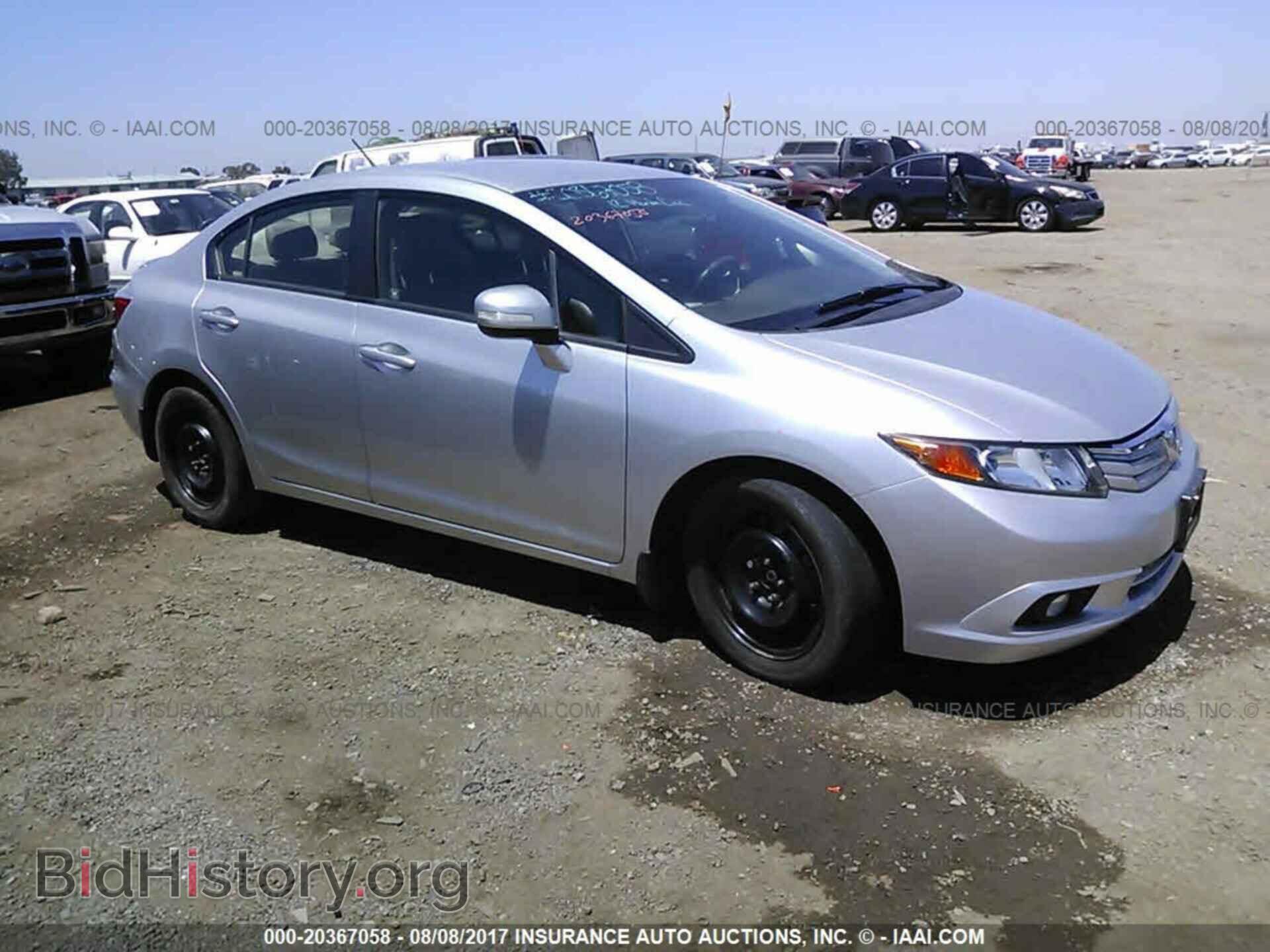 Photo JHMFB4F33CS009814 - Honda Civic 2012