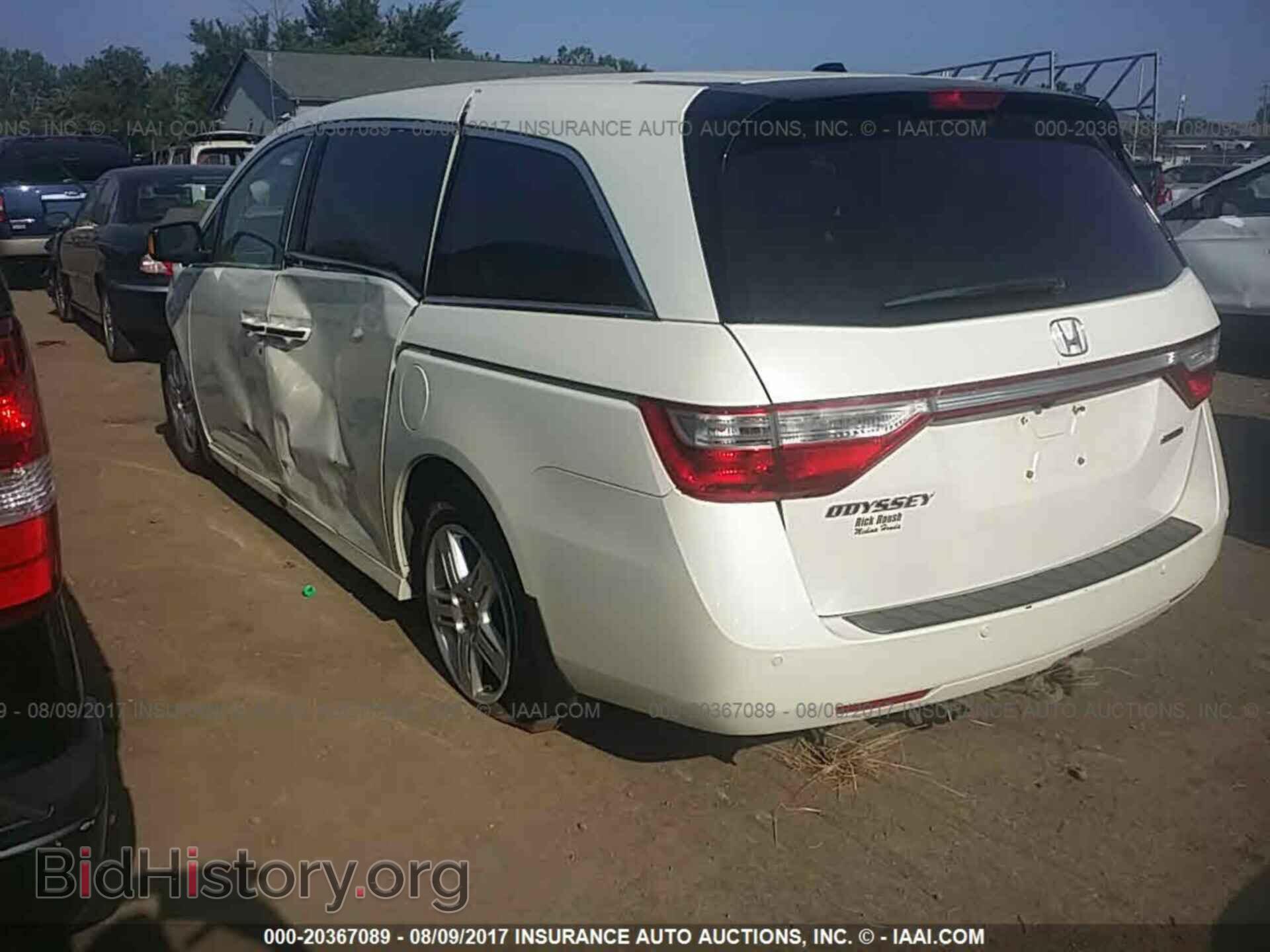2013 Honda Odyssey - VIN: 5FNRL5H91DB077529 - Фото 3