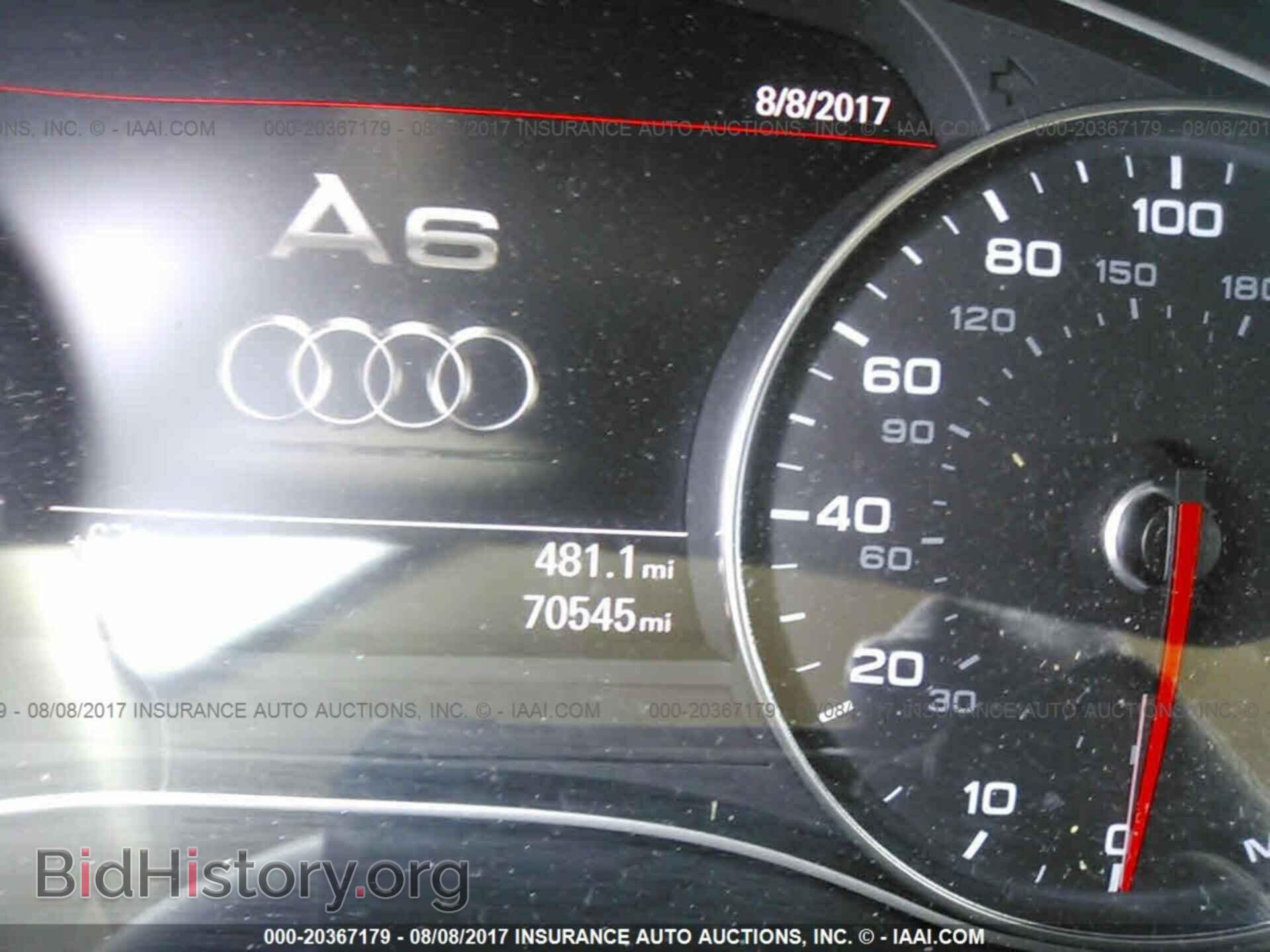 2013 Audi A6 - VIN: WAUGFAFC1DN090222 - Фото 7