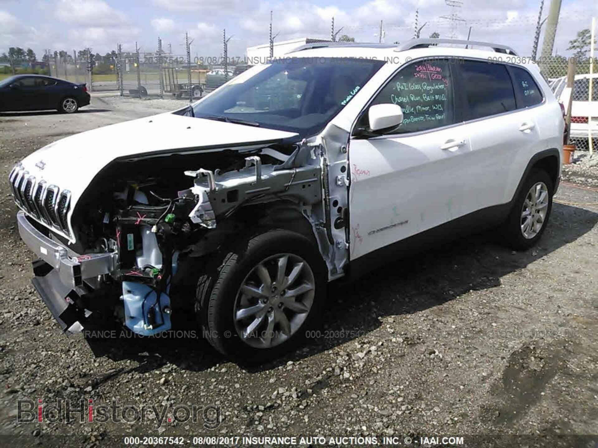 2017 Jeep Cherokee - VIN: 1C4PJLDS1HW607431 - Фото 2