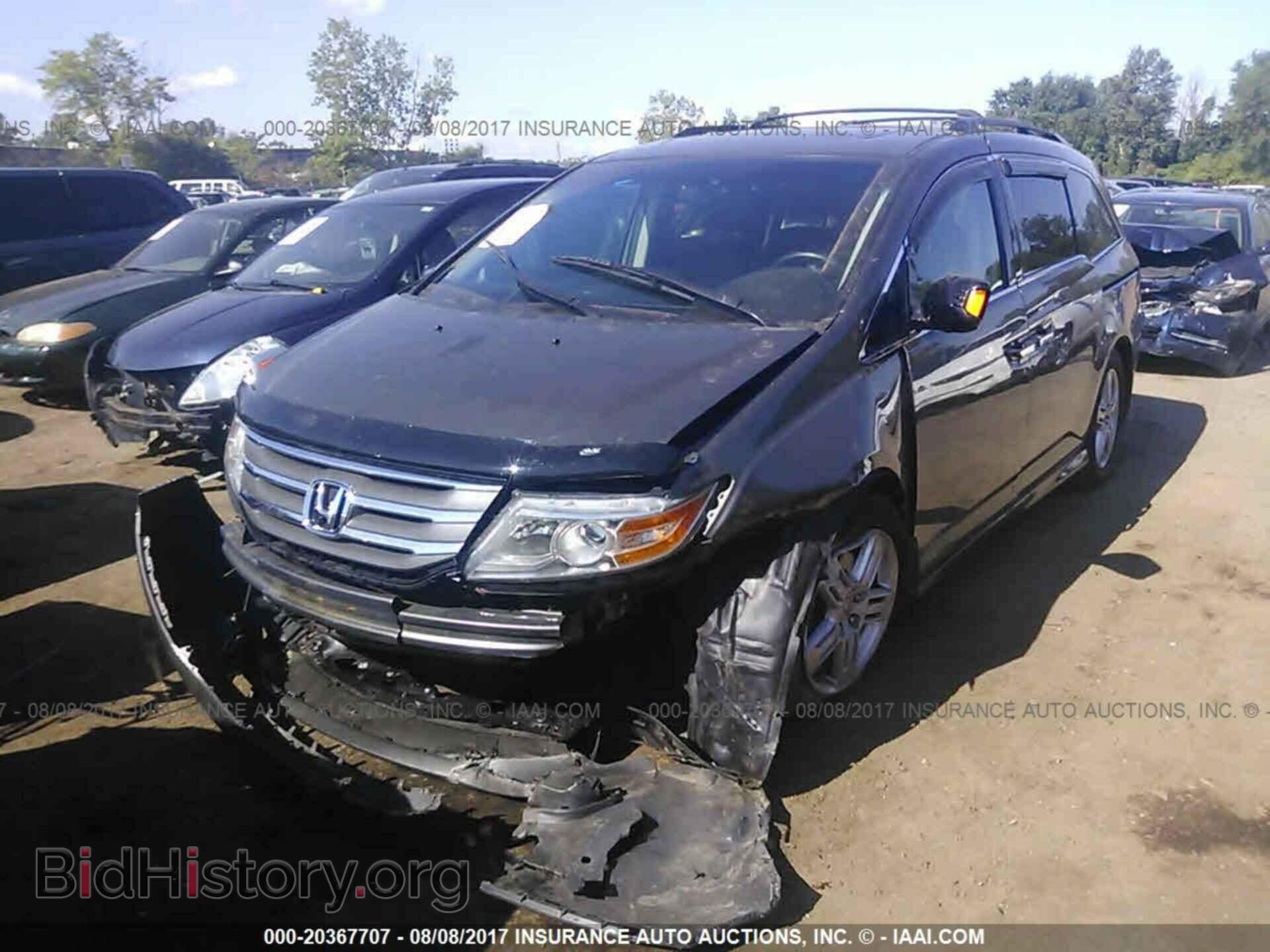 2012 Honda Odyssey - VIN: 5FNRL5H99CB042185 - Фото 2