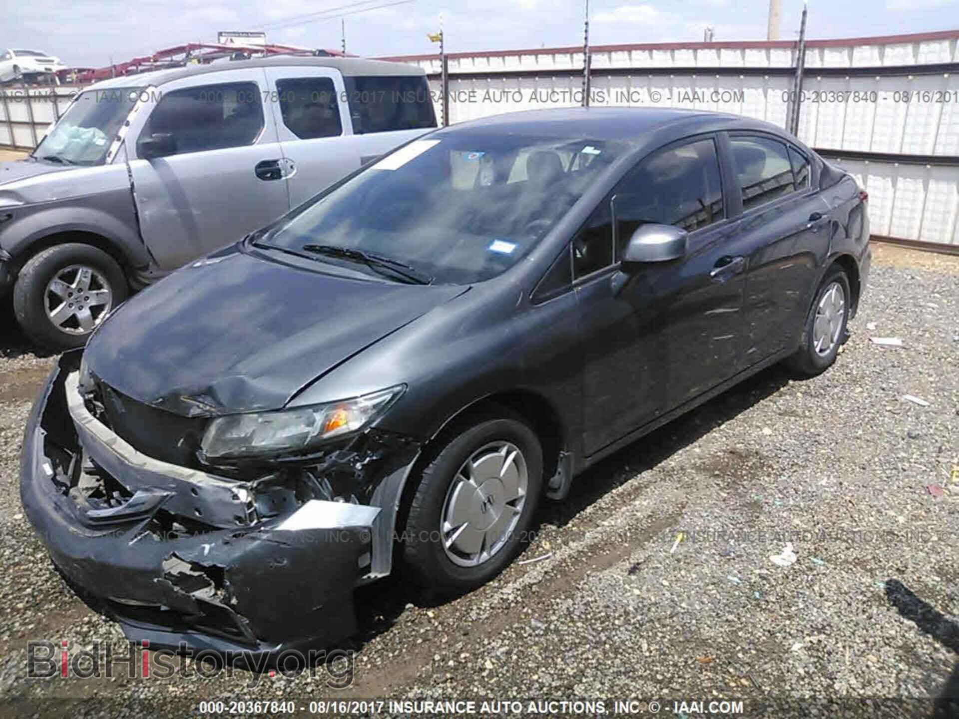 2013 Honda Civic - VIN: 2HGFB2F66DH528432 - Фото 2