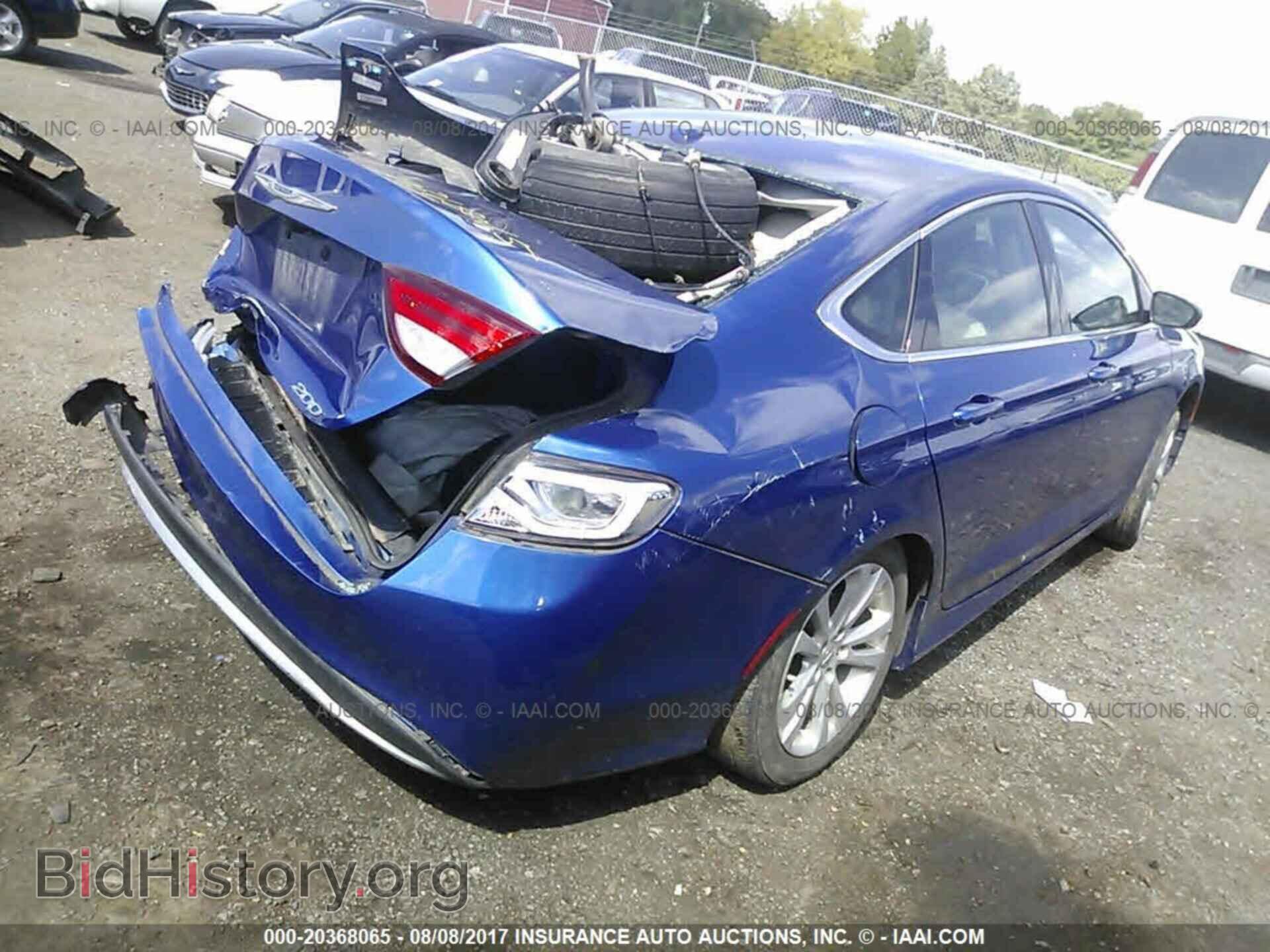 2015 Chrysler 200 - VIN: 1C3CCCAB1FN507947 - Фото 4