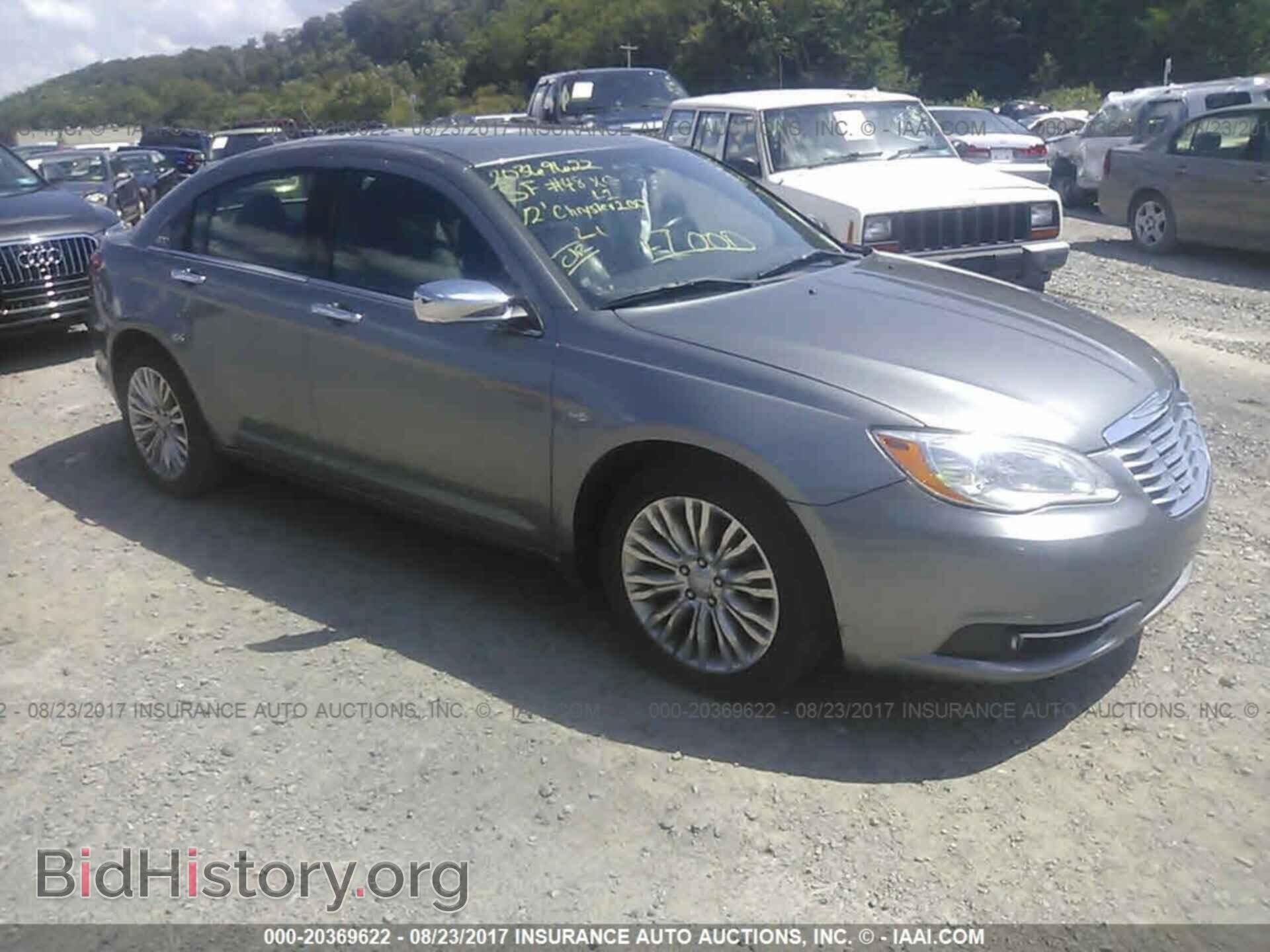 Фотография 1C3CCBCG3CN122355 - Chrysler 200 2012