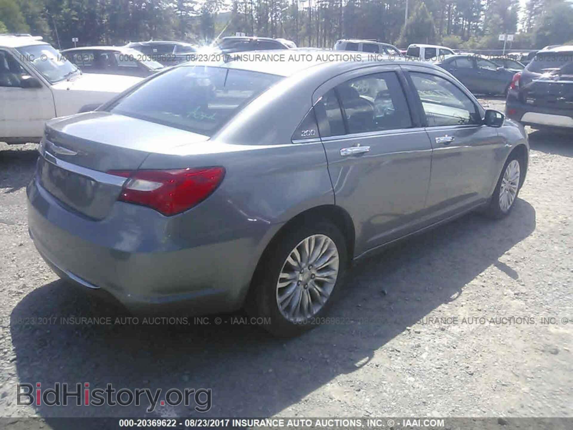 2012 Chrysler 200 - VIN: 1C3CCBCG3CN122355 - Фото 4