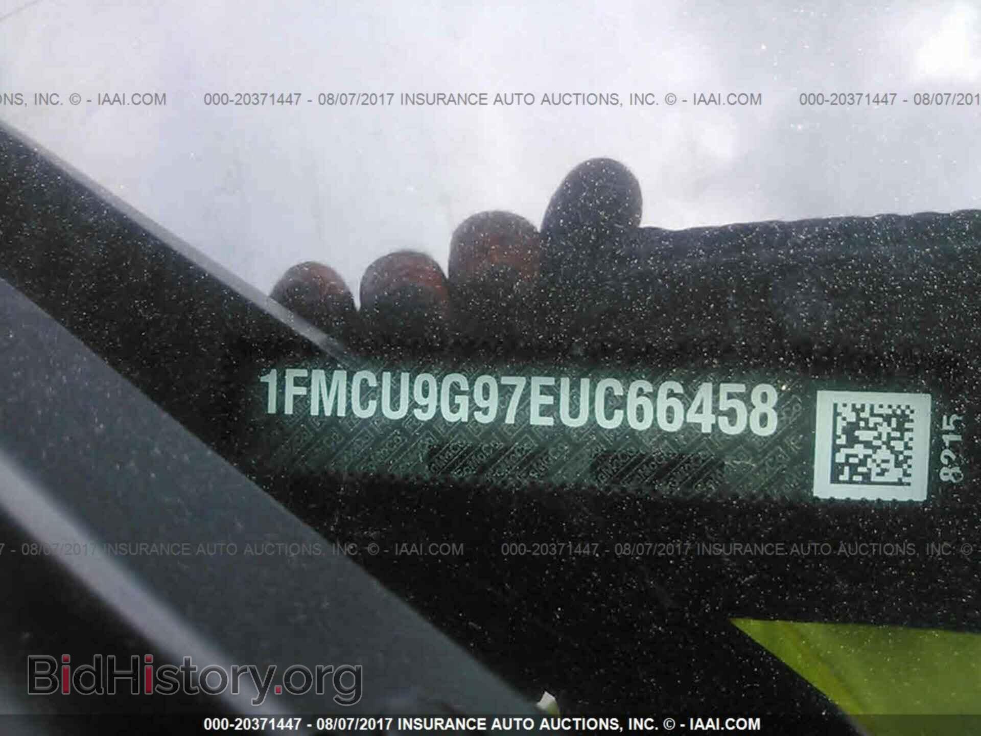 2014 Ford Escape - VIN: 1FMCU9G97EUC66458 - Фото 9